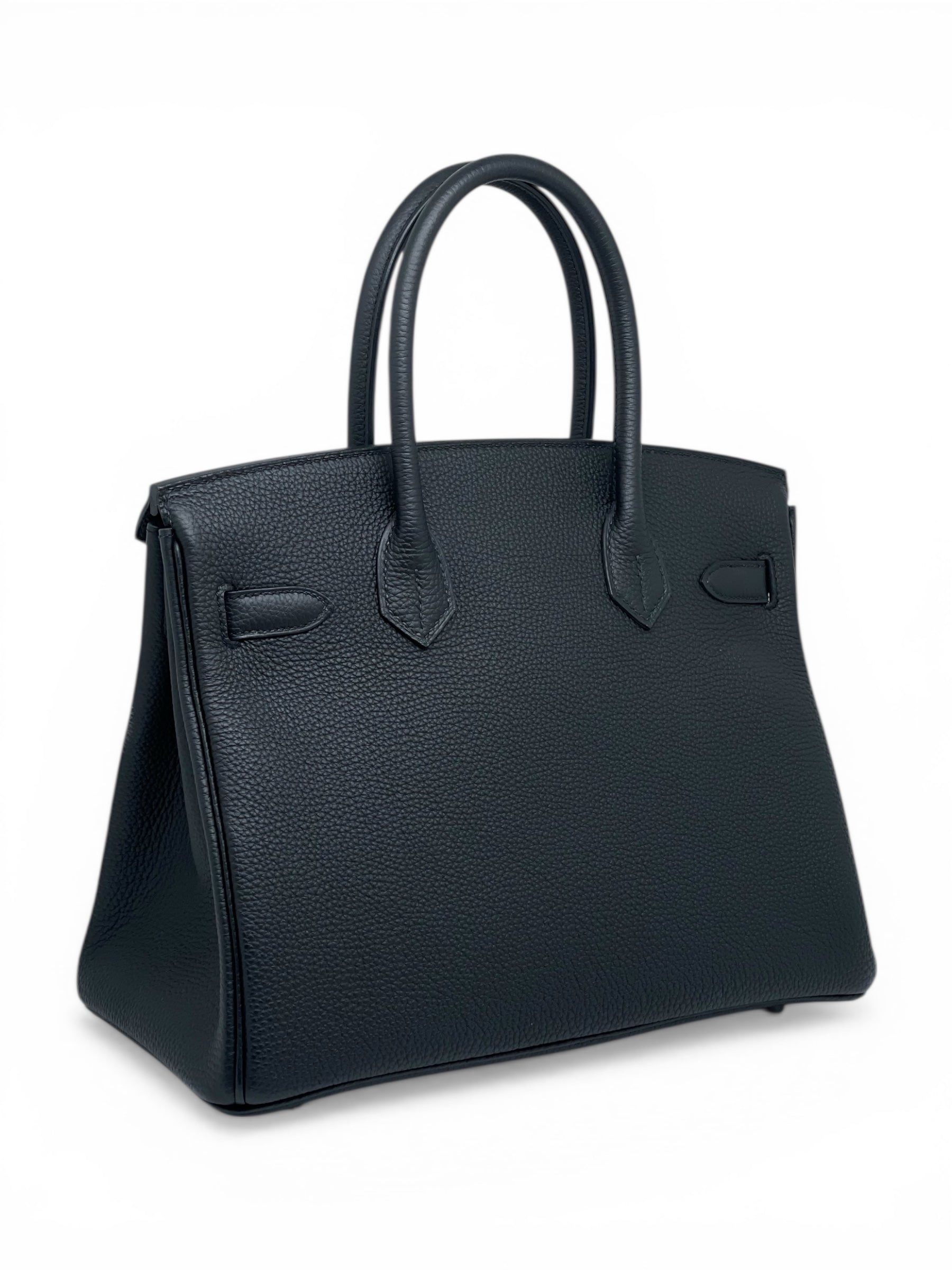 Hermès Sac Birkin 30 Veau Togo Noir | Les Folies d’Eugénie