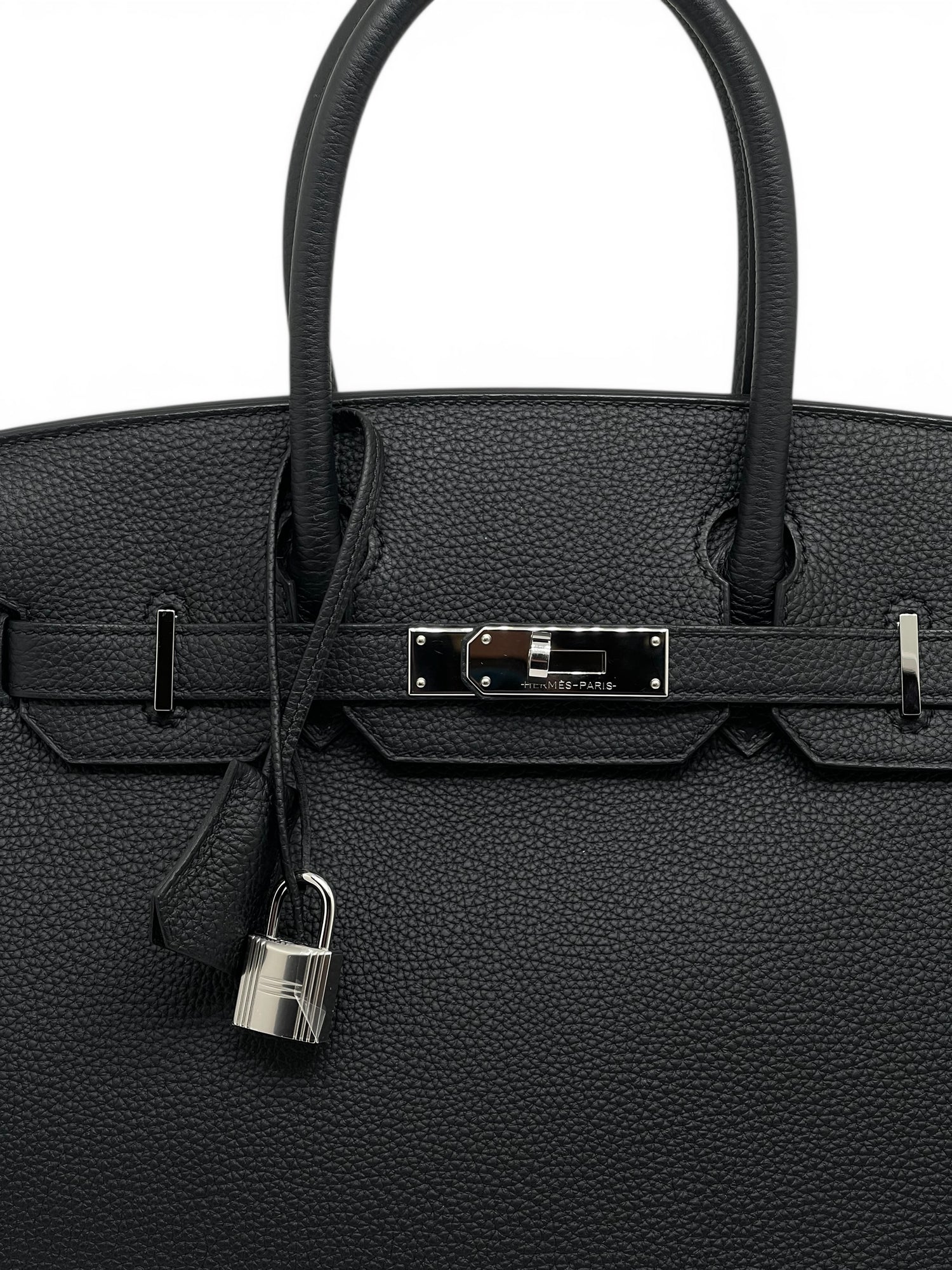 Hermès Sac Birkin 30 Veau Togo Noir | Les Folies d’Eugénie