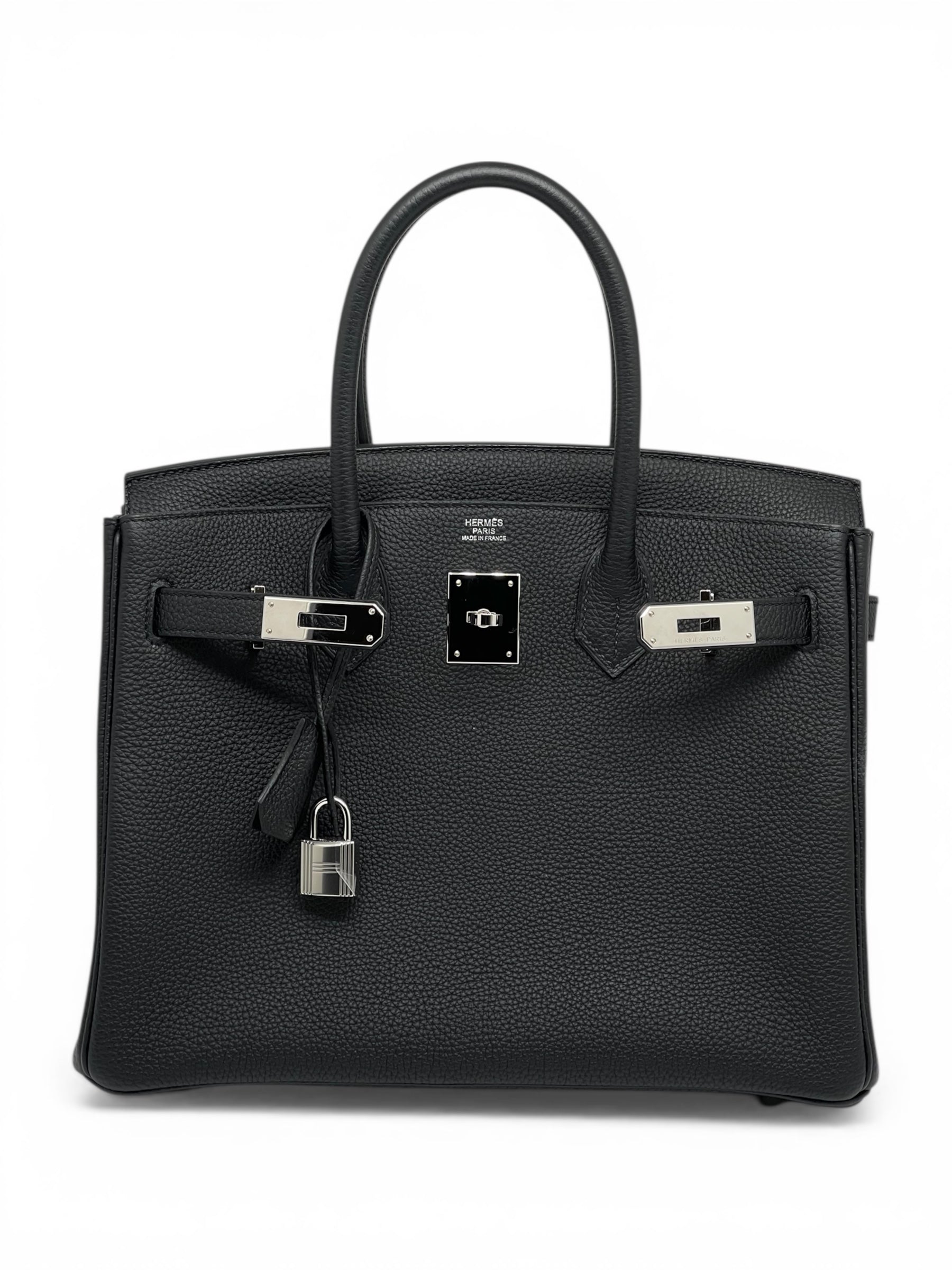 Hermès Sac Birkin 30 Veau Togo Noir | Les Folies d’Eugénie