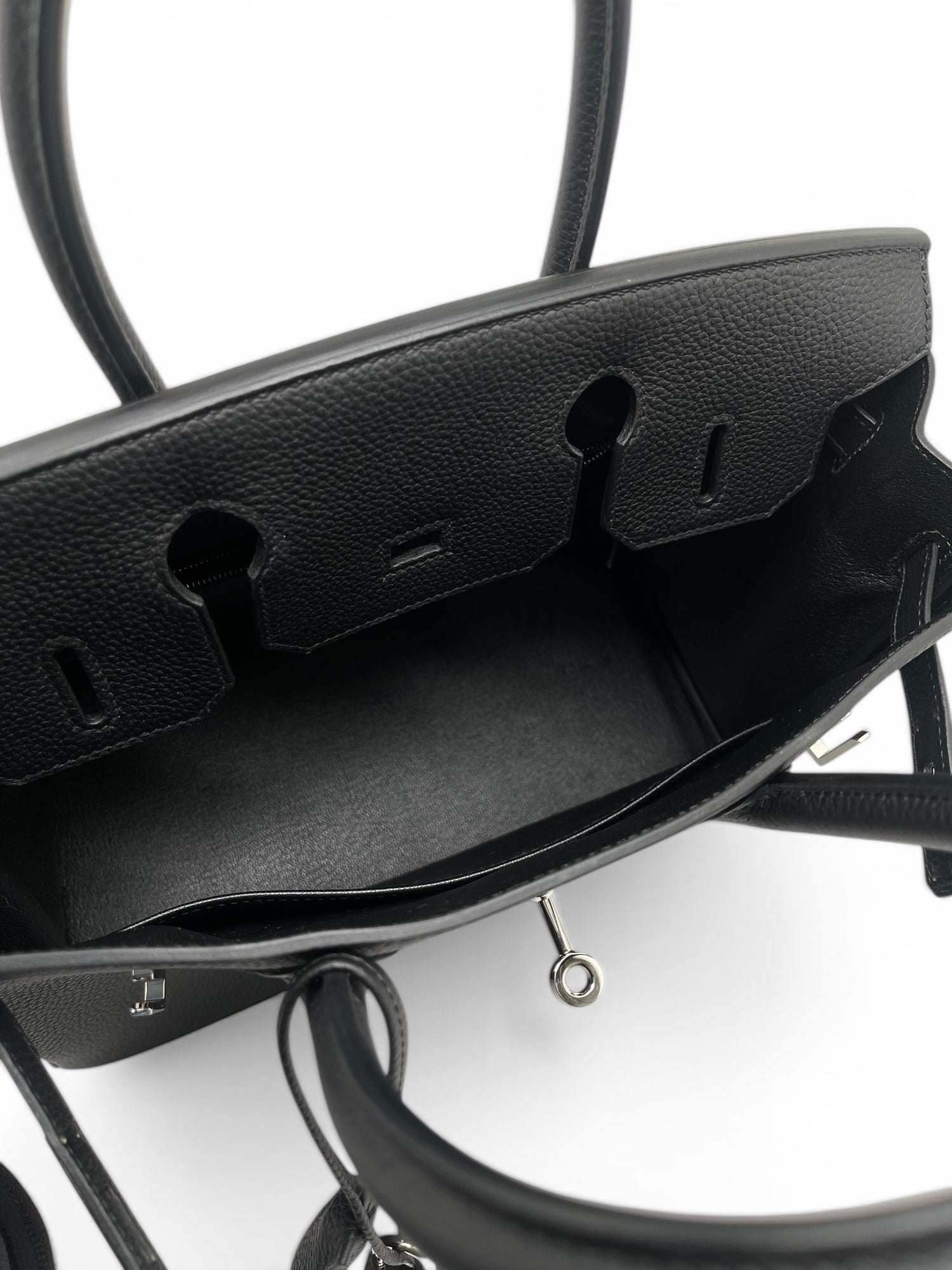 Hermès Sac Birkin 30 Veau Togo Noir | Les Folies d’Eugénie