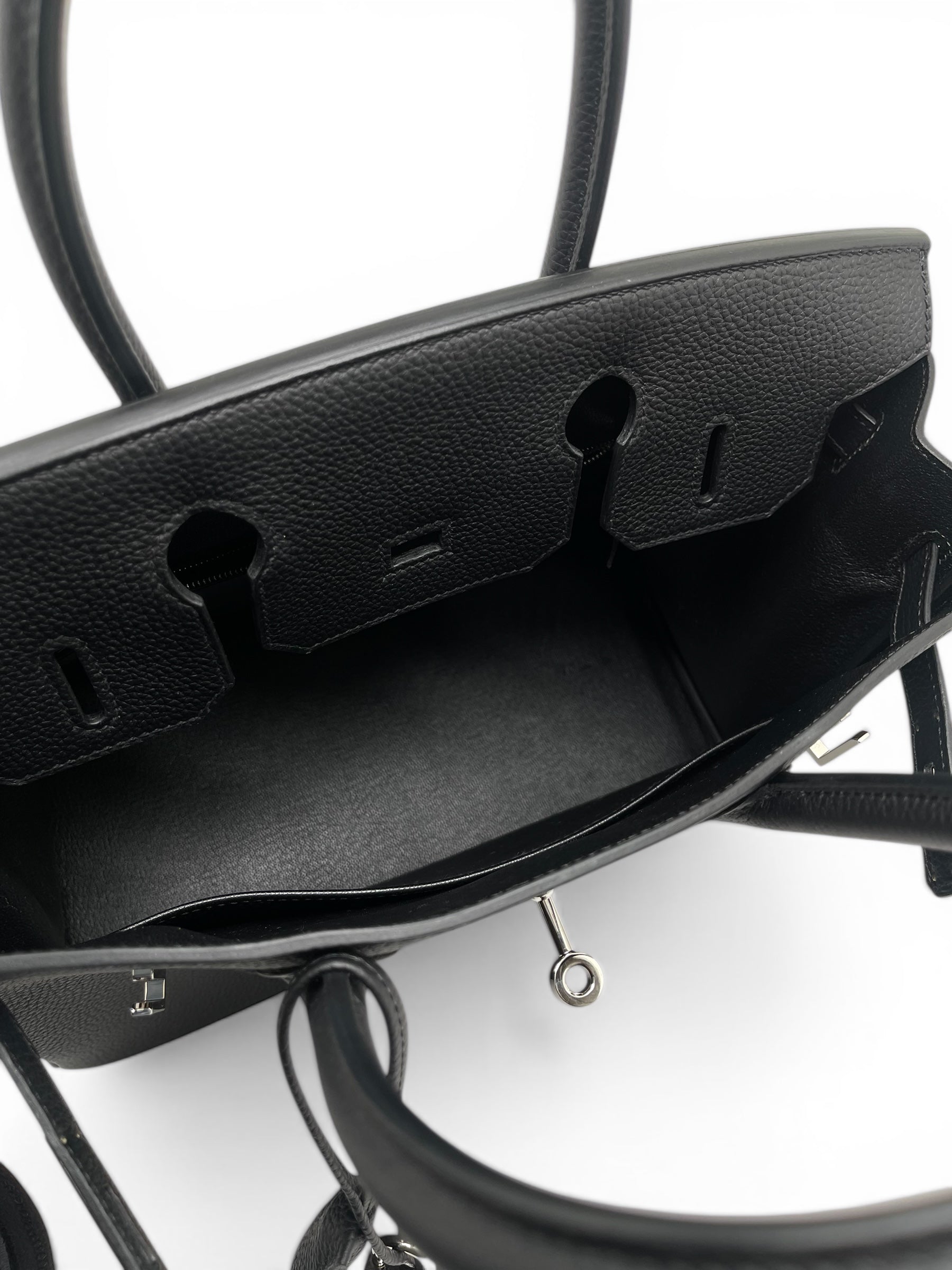 Hermès Sac Birkin 30 Veau Togo Noir | Les Folies d’Eugénie