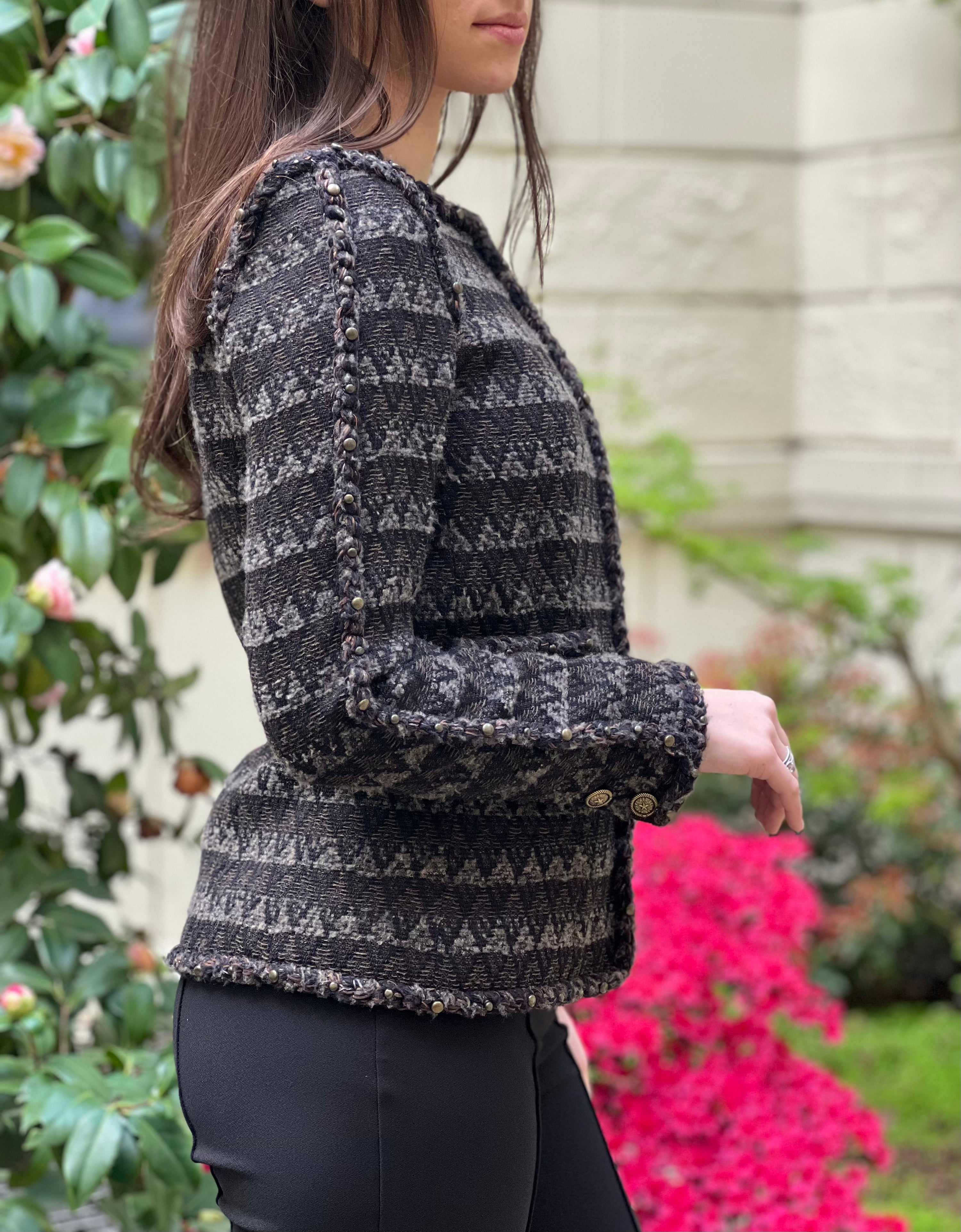 Chanel Veste en Tweed T36 | Les Folies d’Eugénie