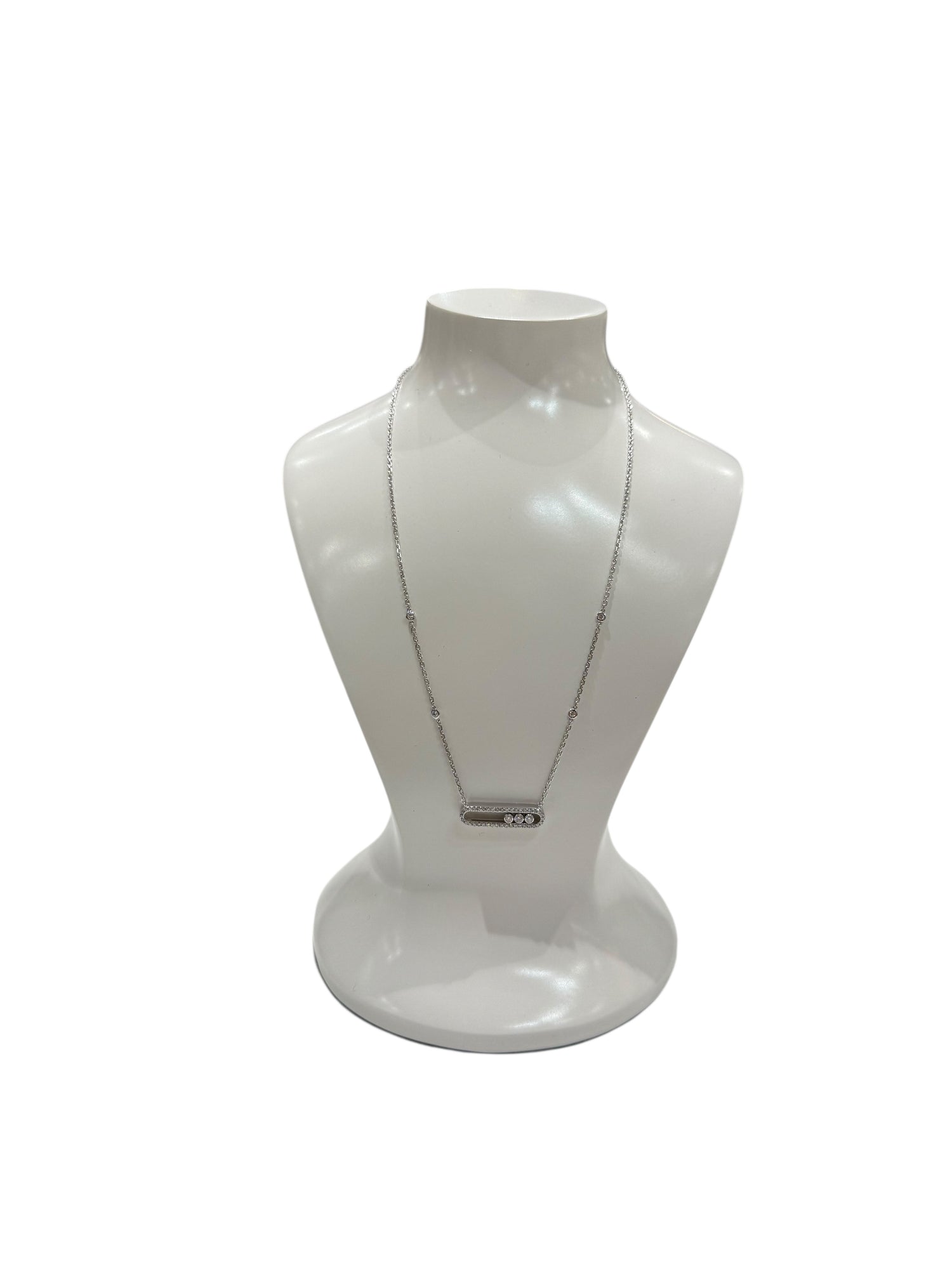 Messika Collier Baby Move Classique Pavé | Les Folies d&