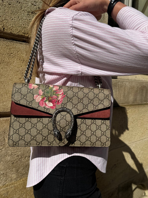 Gucci – Dionysus-Blooms-GG-Tasche Medium