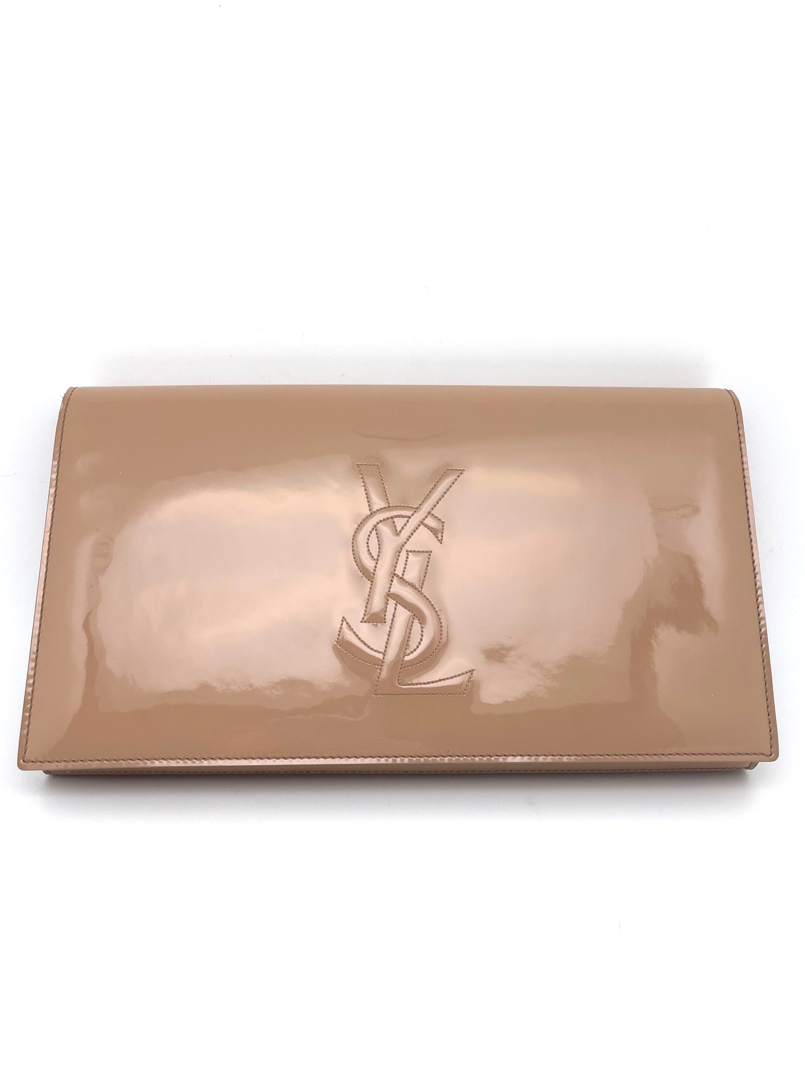 Patent leather pouch