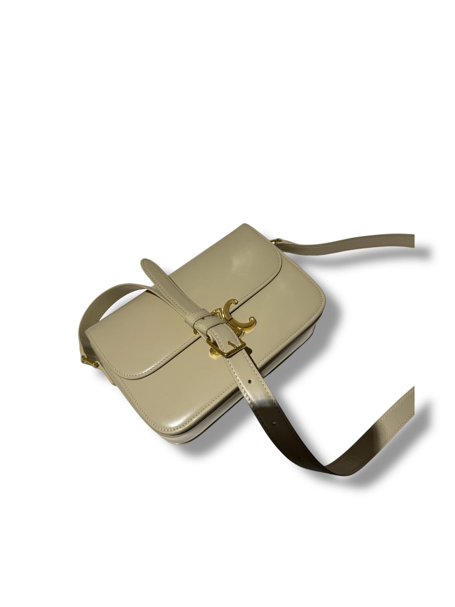 Céline Sac Triomphe Classique Beige | Les Folies d’Eugénie