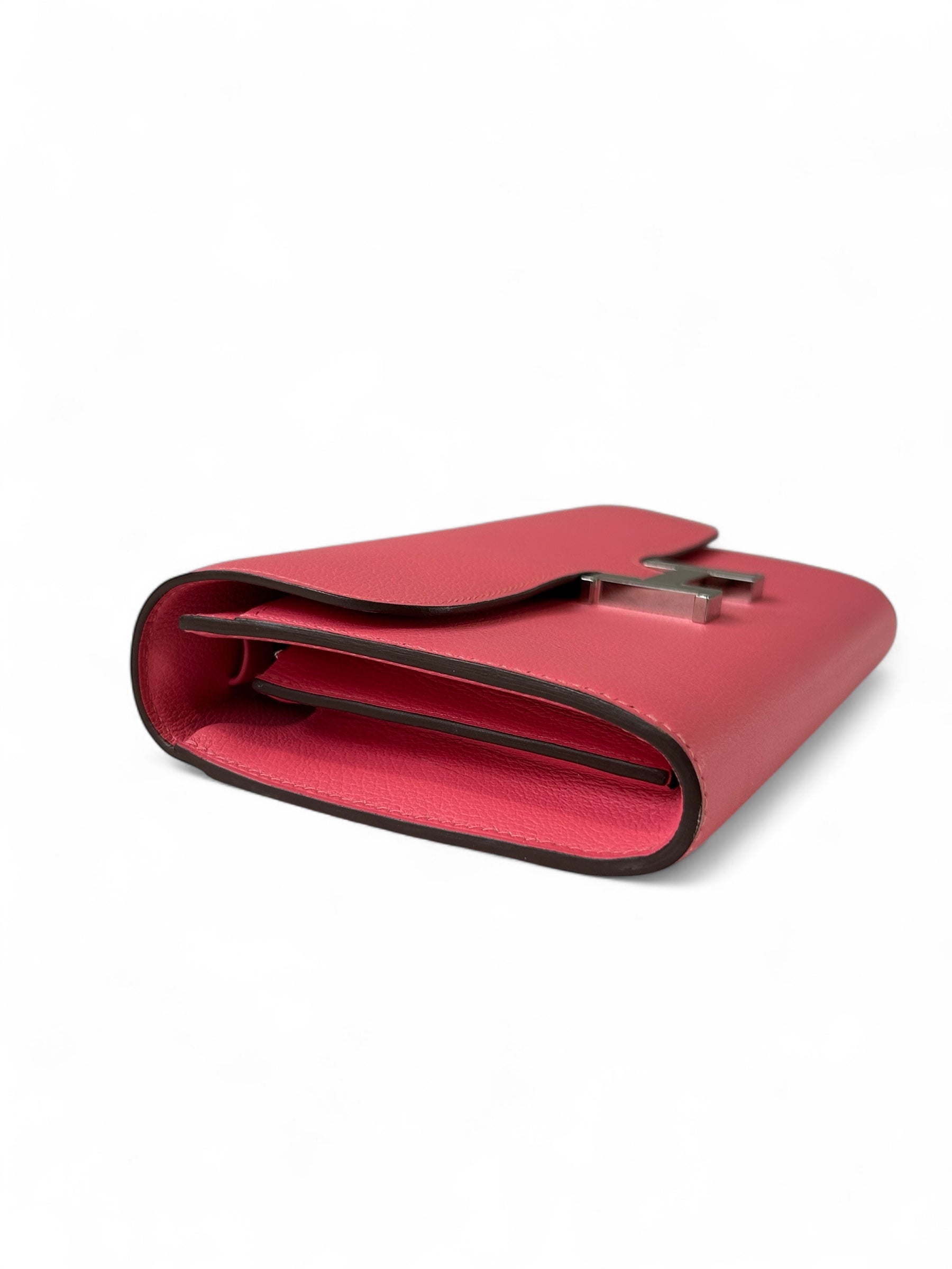 Hermès - Pochette Constance To Go Rose azalée