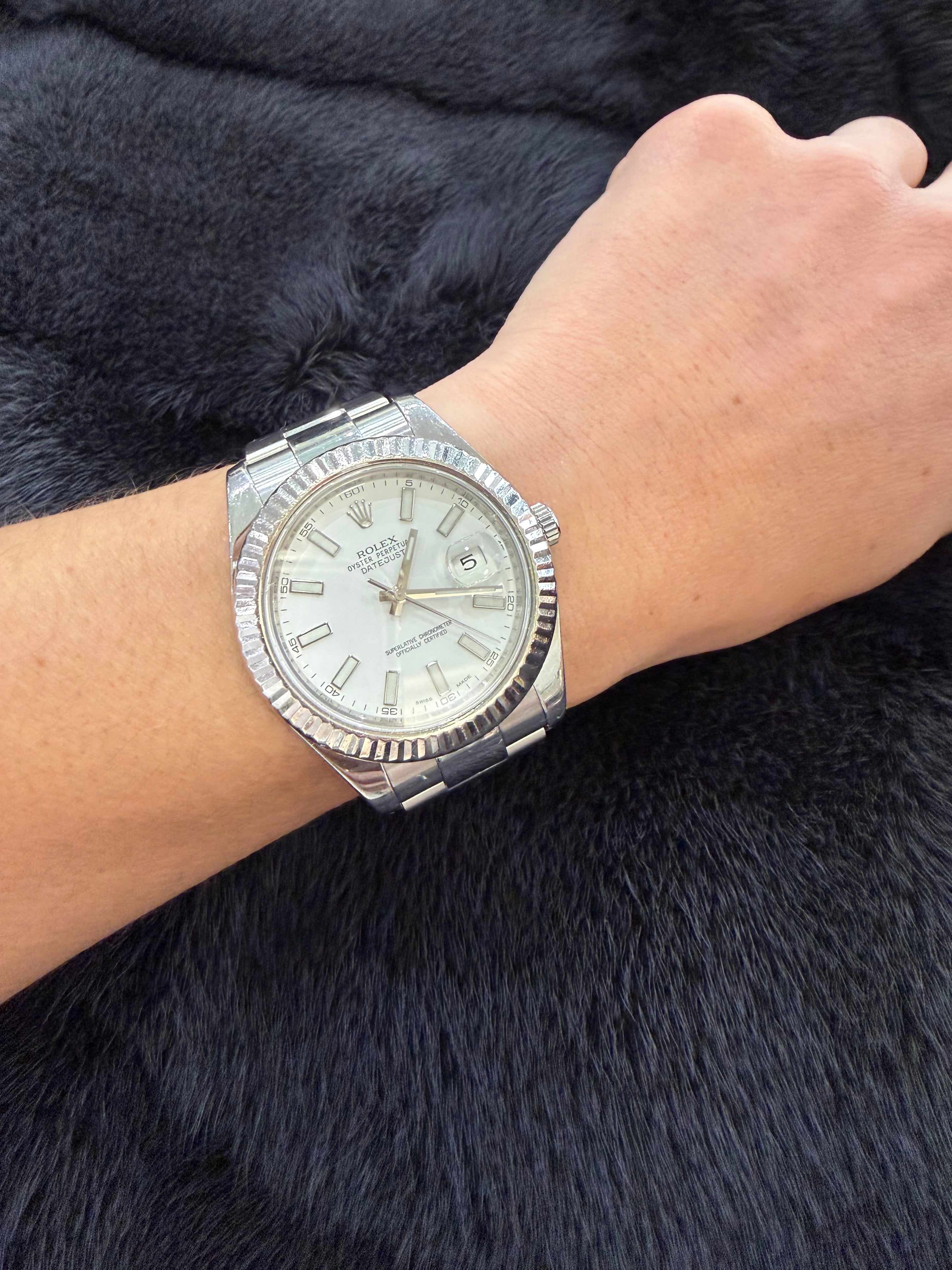 Rolex - Datejust 41mm or acier