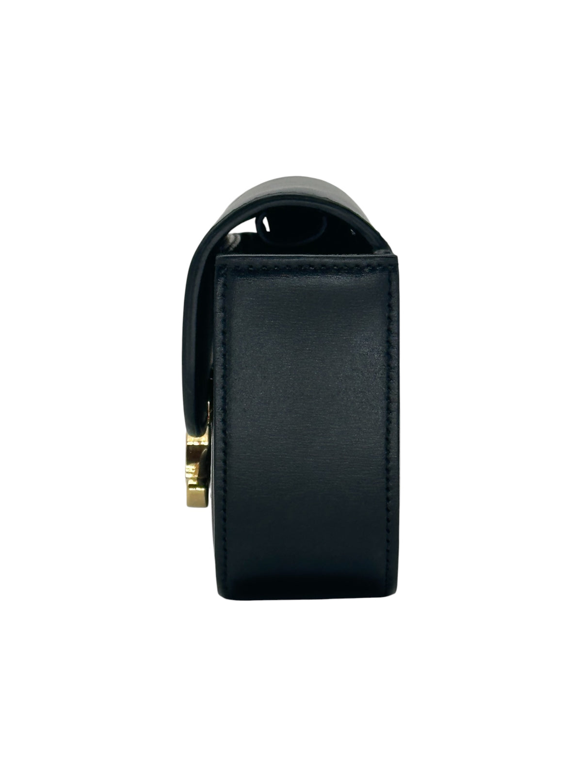 Céline - Sac mini Claude en cuir noir