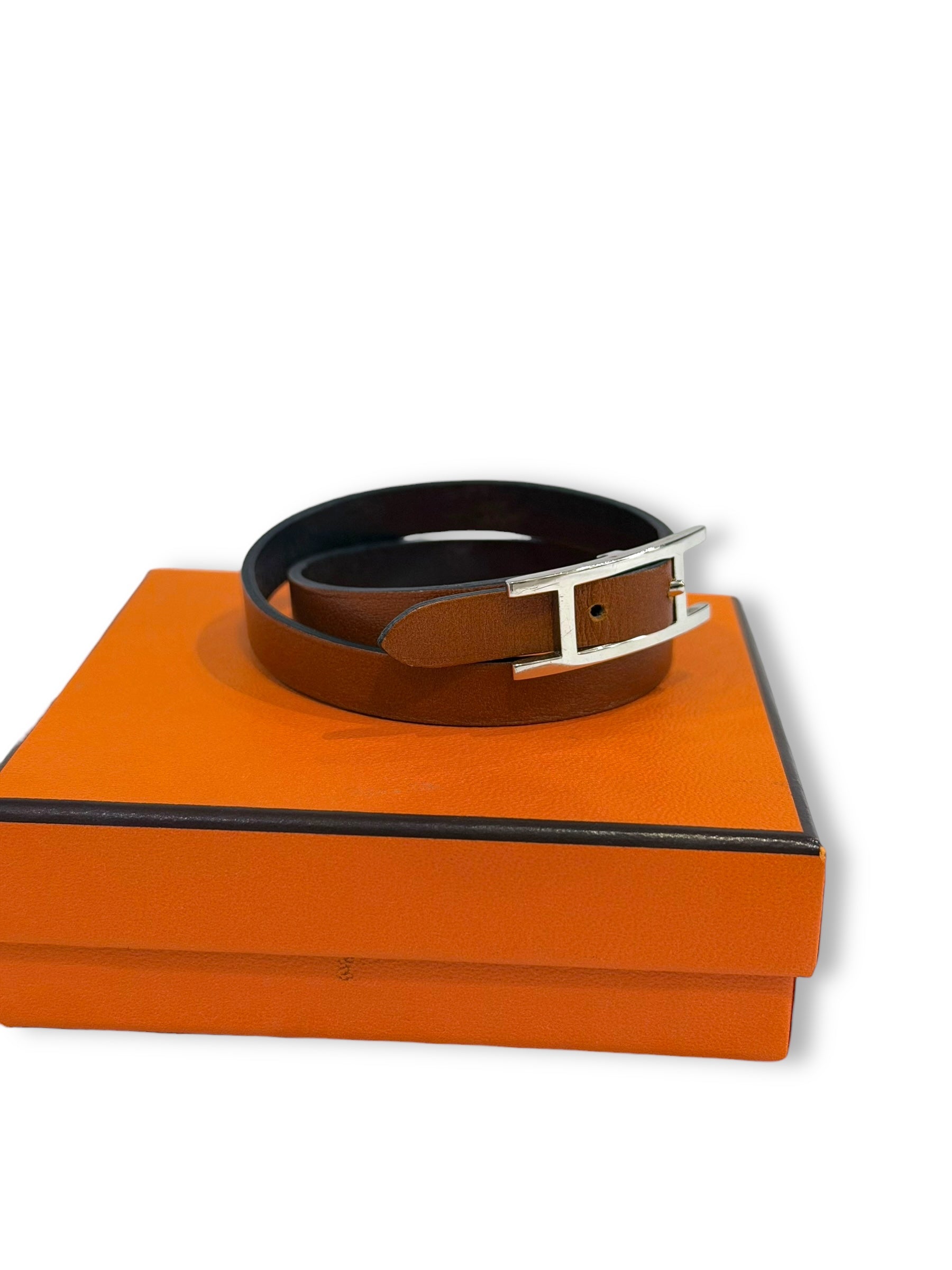 Hermes - Bracelet Behapi double tour T.3