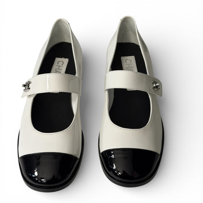 Chanel - Ballerines Mary Jane T.37 | Les Folies d’Eugénie