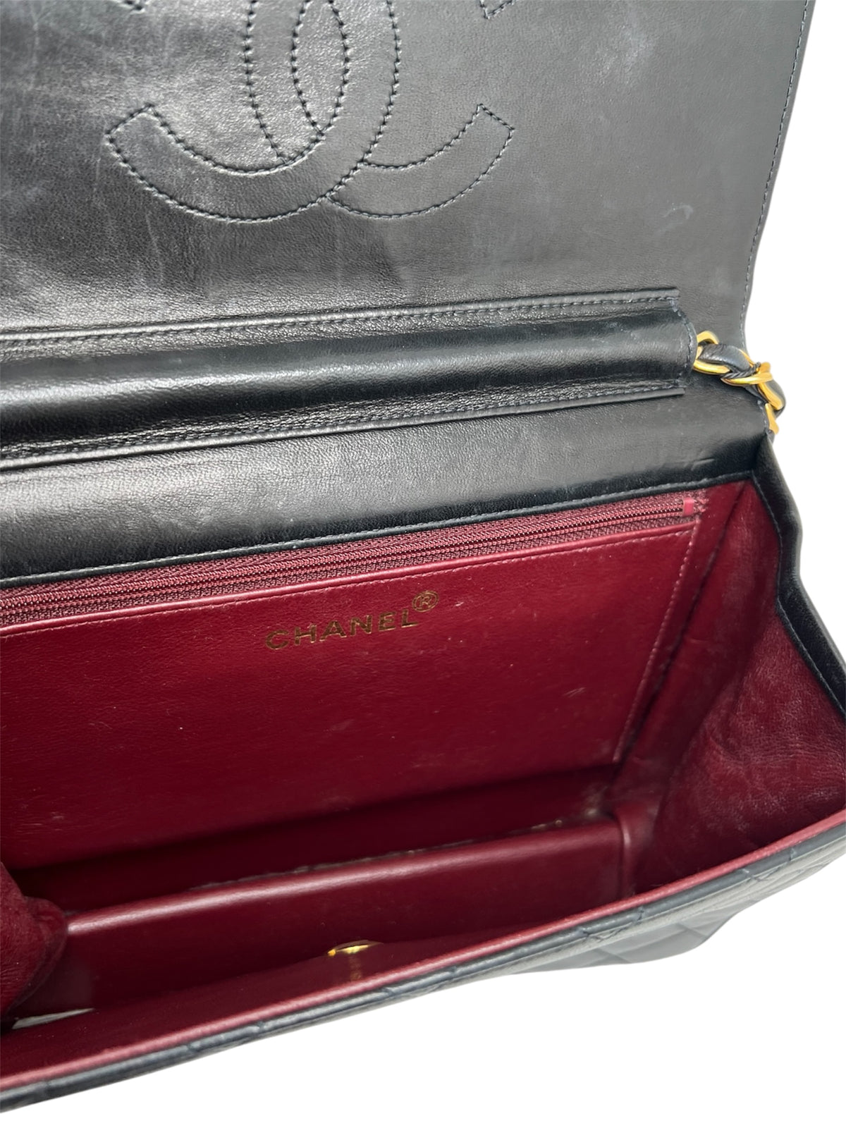 Chanel - Sac à rabat Année 1996-1997