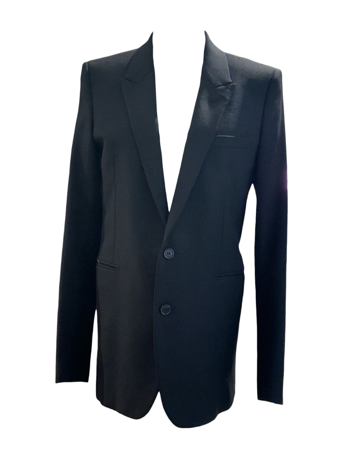 Saint Laurent - Manteau, Blazer noir T38