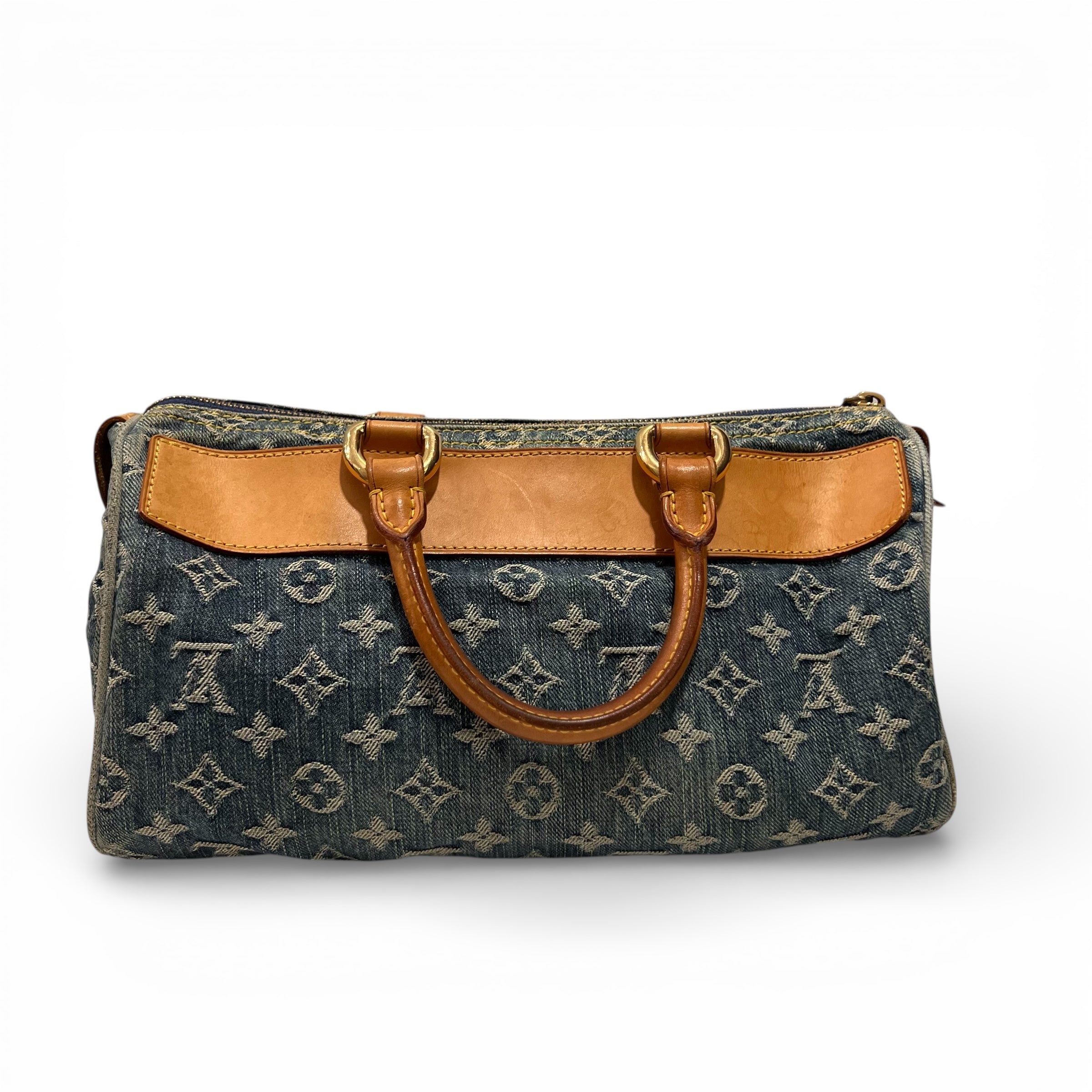 Louis Vuitton - Sac Speedy Denim | Les Folies d’Eugénie