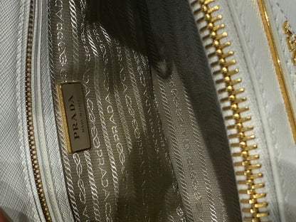 Prada - Sac Galleria small blanc