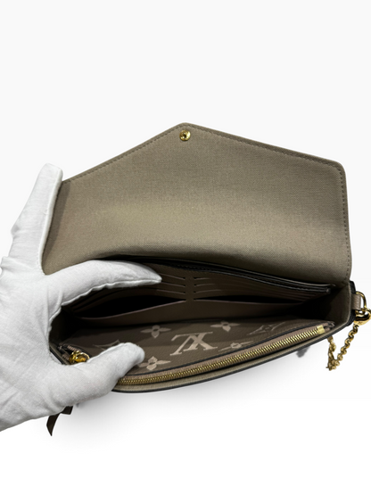 Louis Vuitton - Sac Pochette Félicie empreinte monogramme