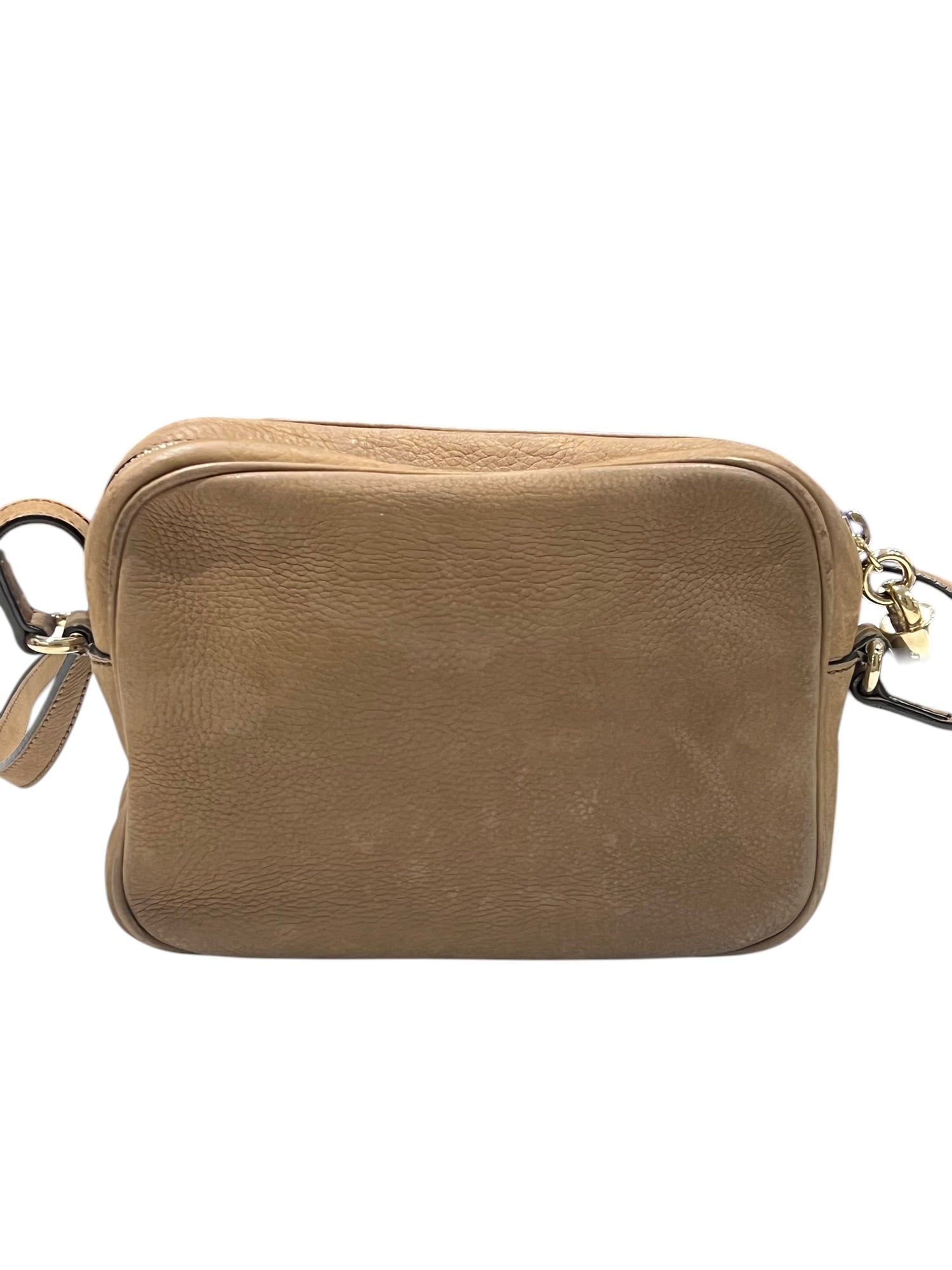 Gucci - sac caméra suédé beige