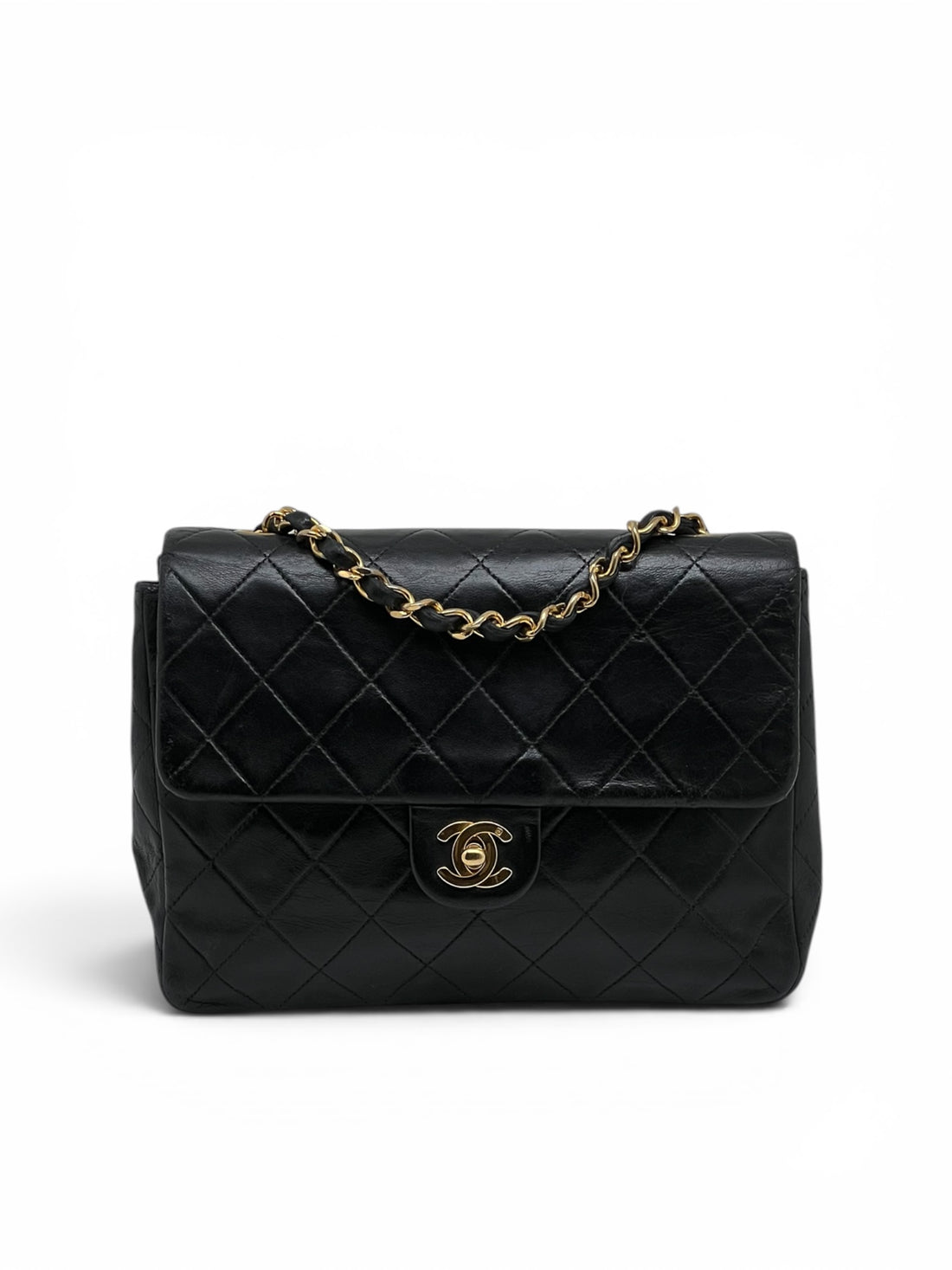 Chanel - Sac Mini Timeless 11.12 en cuir noir