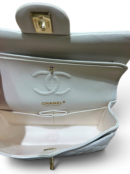 Chanel - Timeless Classique Blanc Caviar