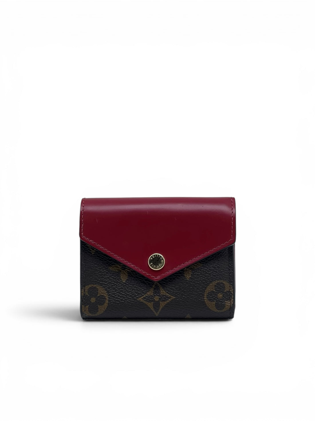 Louis Vuitton – Zoé Portemonnaie aus Monogram-Canvas in Bordeaux