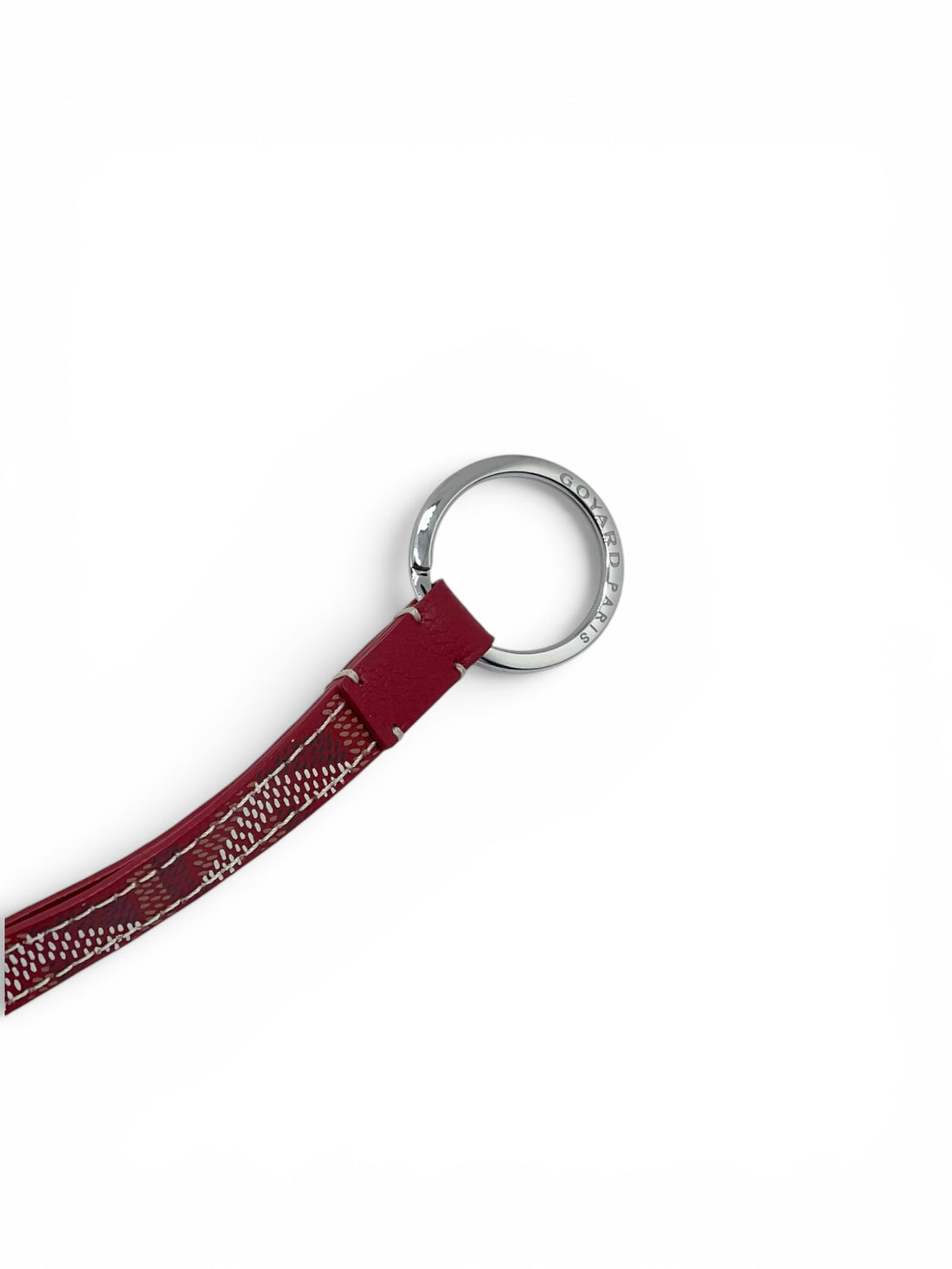 Goyard – Schlüsselanhänger Sésame in Rot