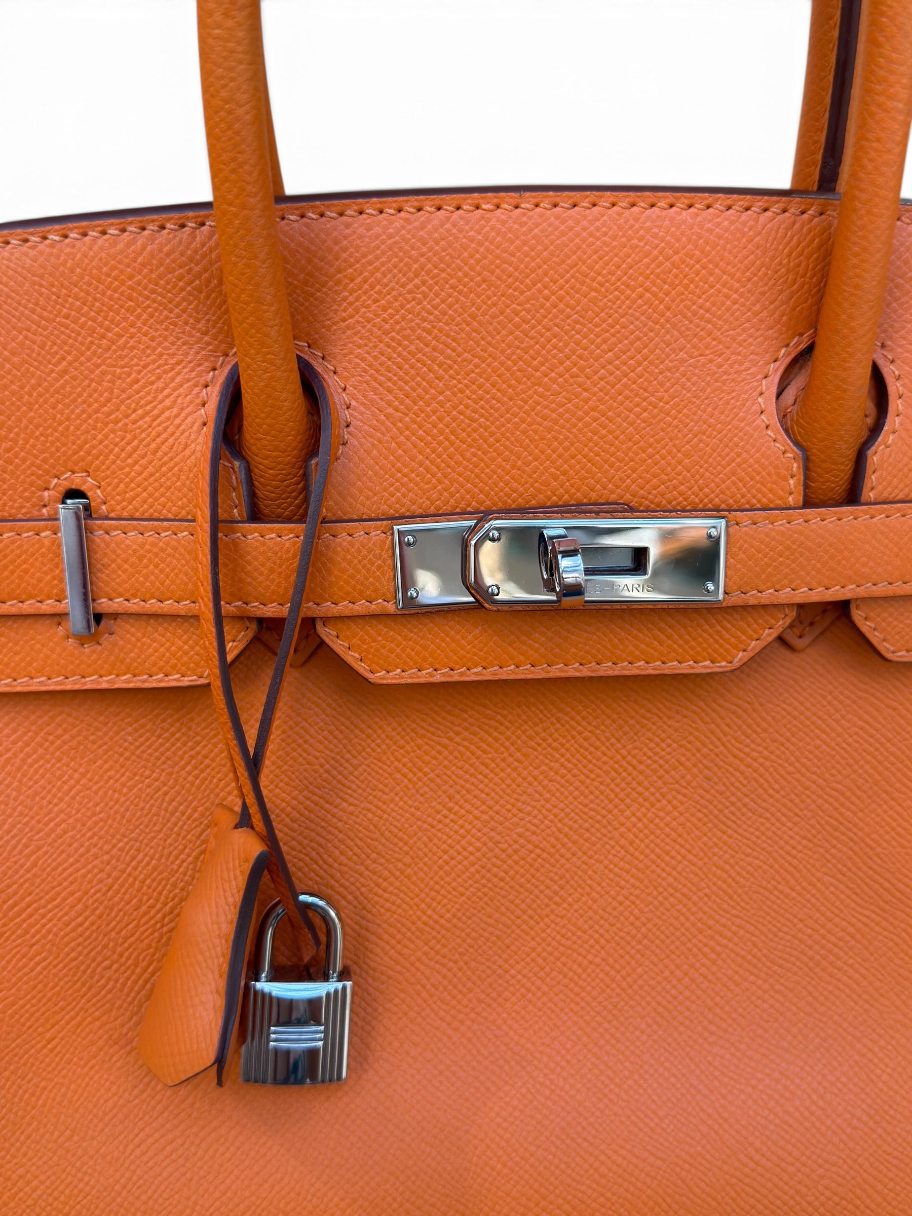 Hermès - Sac Birkin 30 Orange