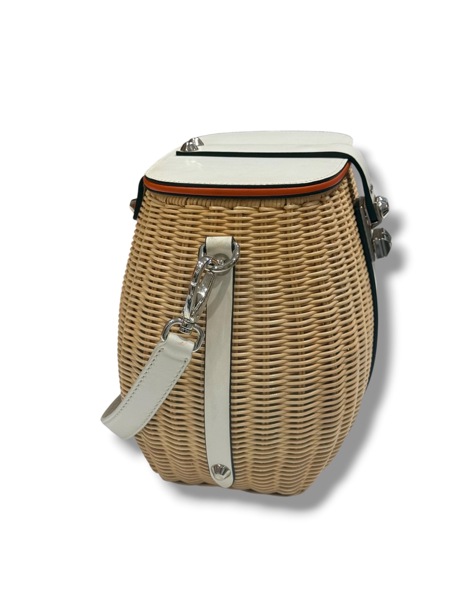 Prada - Sac Midollino beige