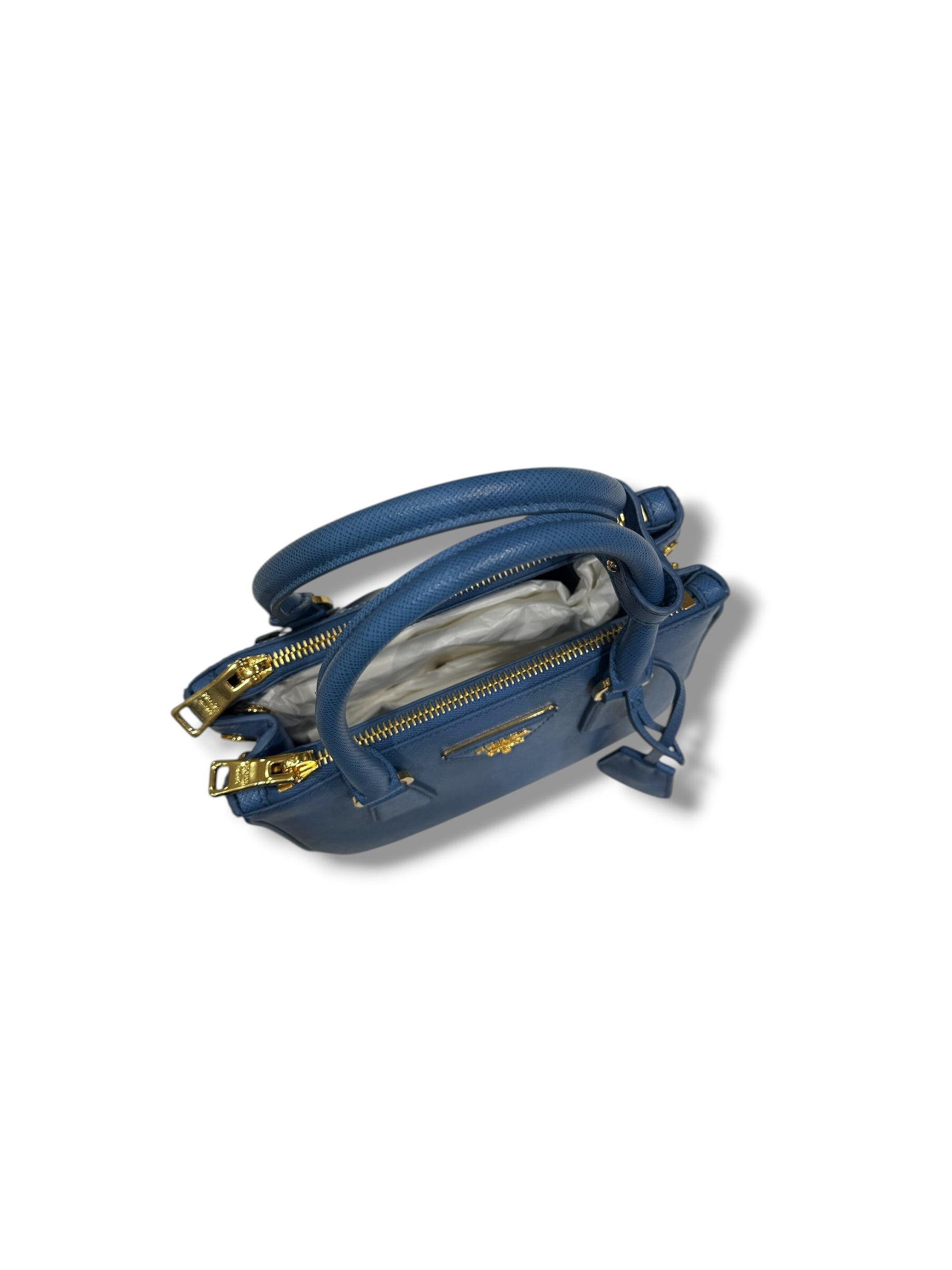 Prada - Mini Galleria bag, Blue