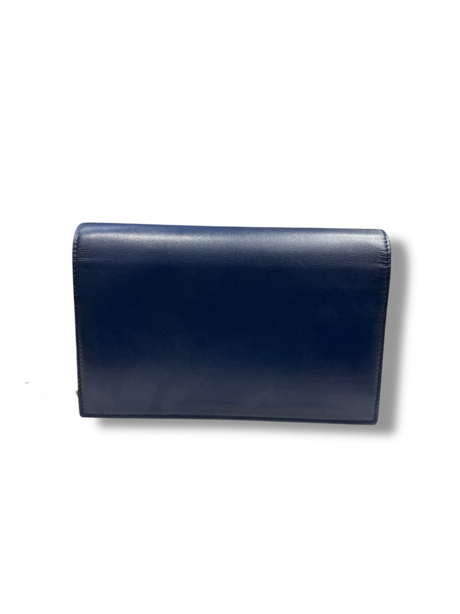 Saint Laurent - Sac Wallet on chain Kate Bleu navy