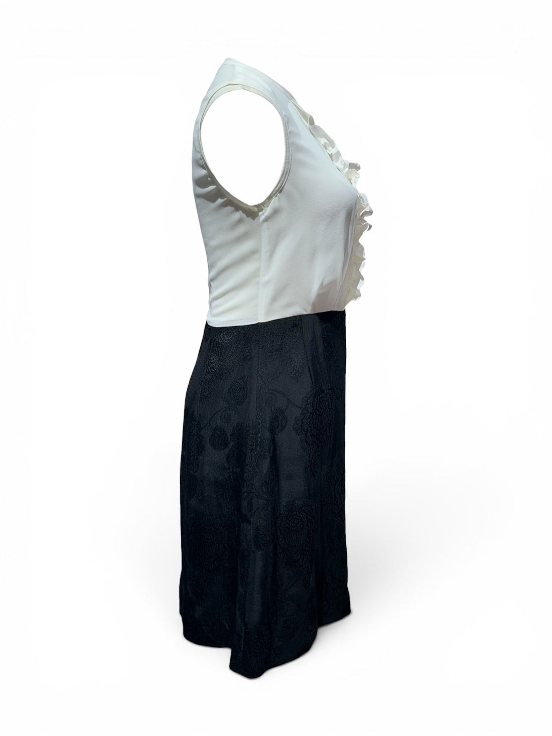 Sandro – Zweifarbiges Kleid, T36