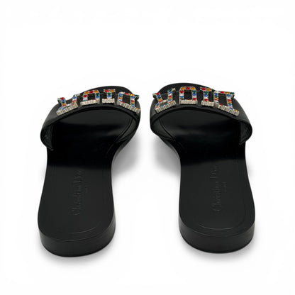 Dior Mules à Strass T.39 | Les Folies d’Eugénie