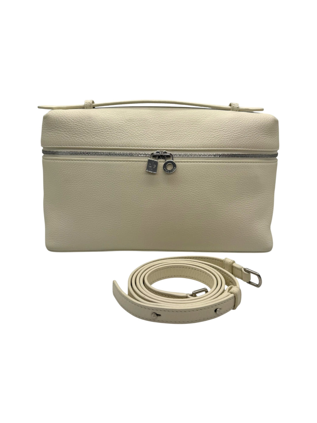 Loro Piana – Extra-Pocket-Tasche L27, Whisper White