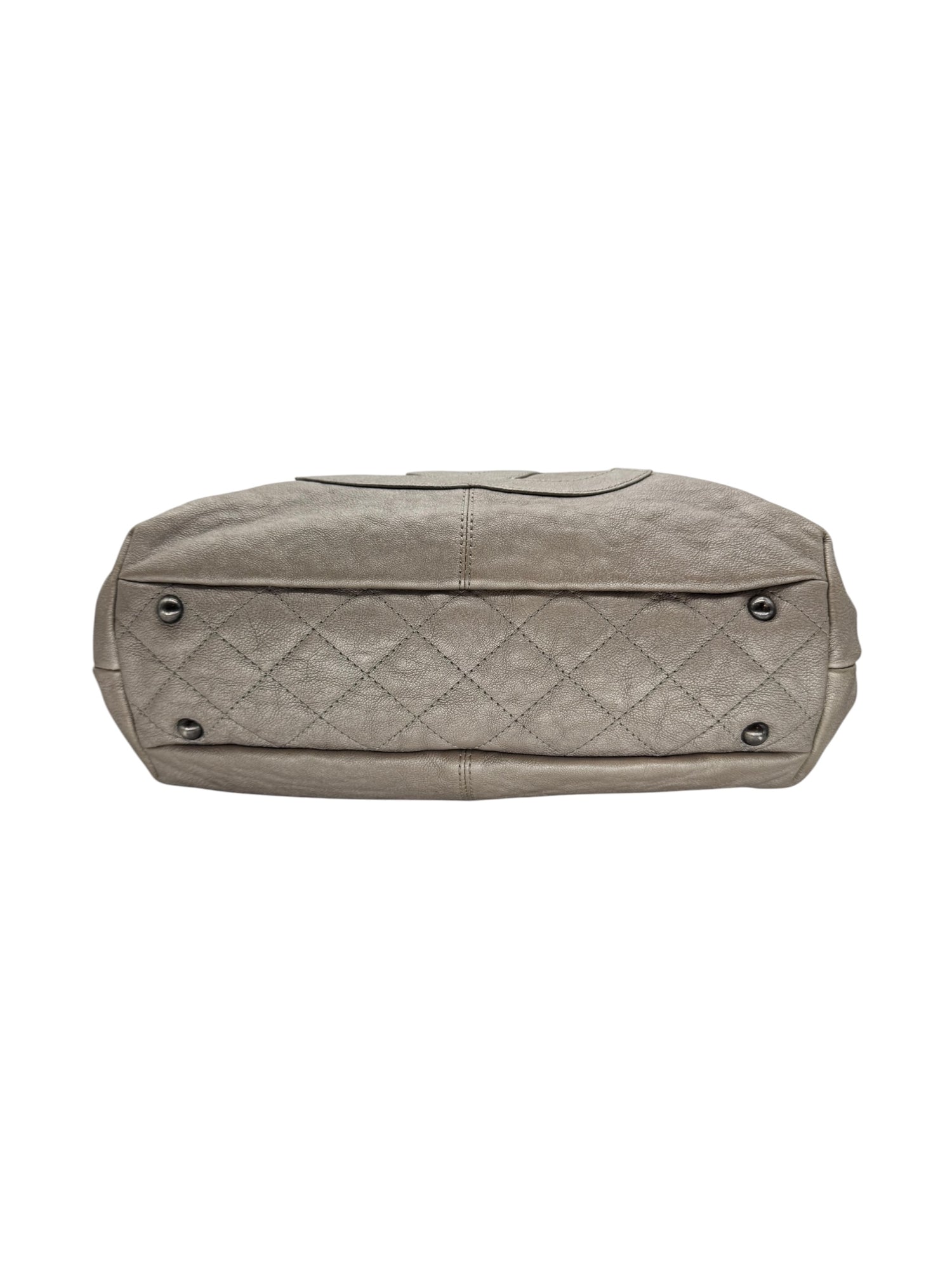 Chanel - Sac Trianon gris irisé