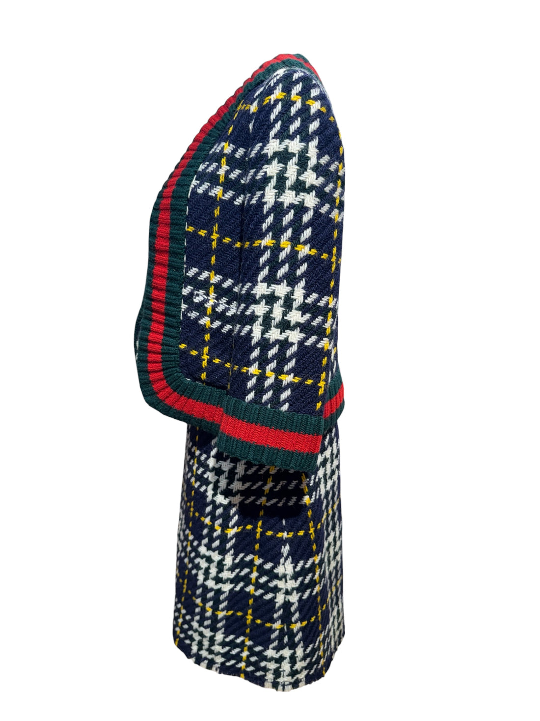 Gucci – Prince-of-Wales-Ensemble aus Wolle T42 IT
