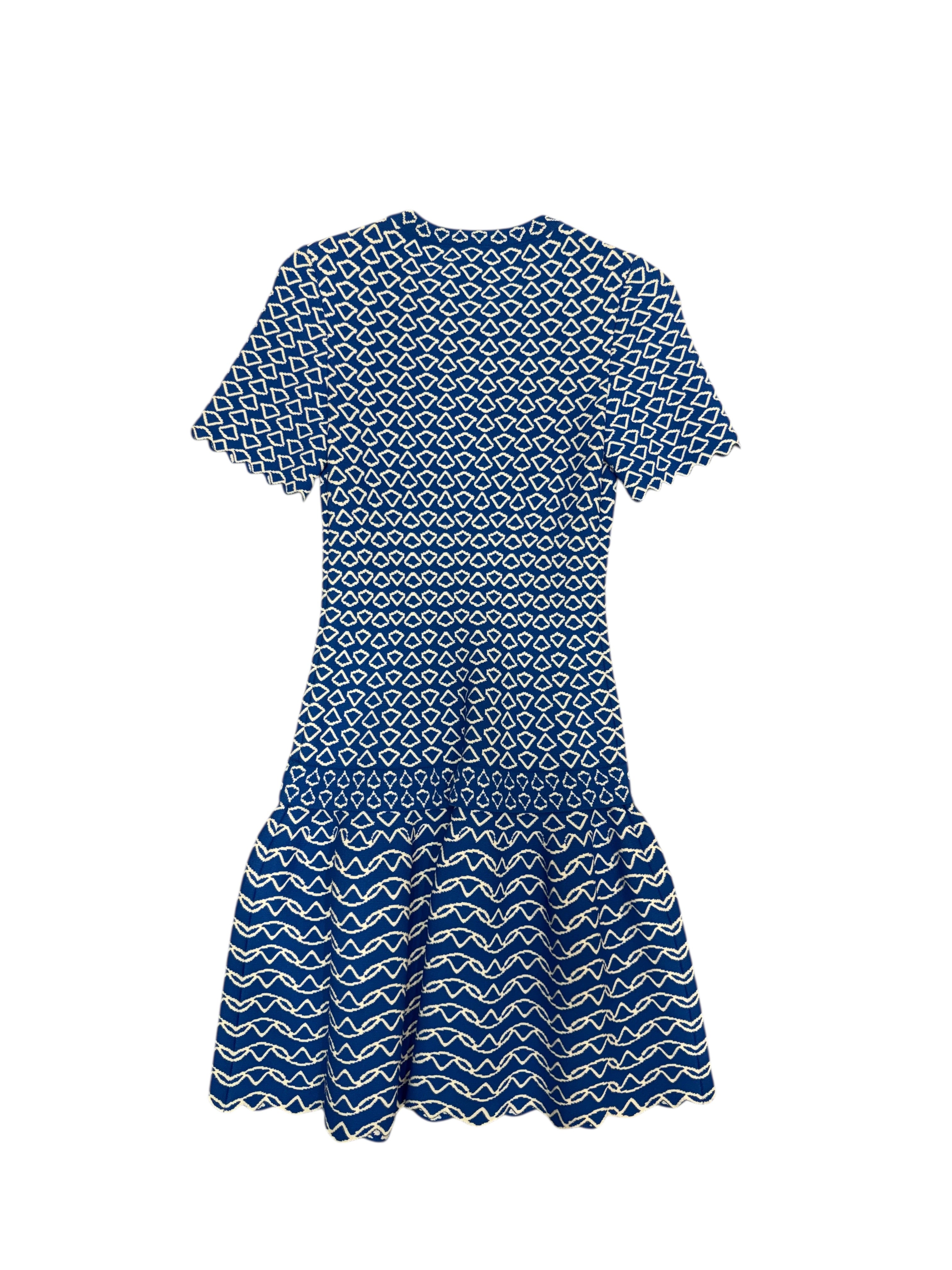 Alaia - Robe bicolore bleu T38