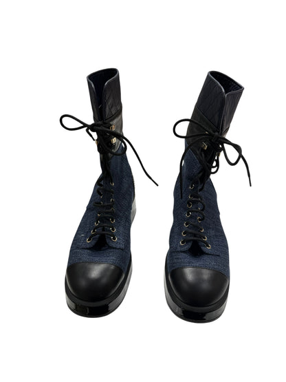 Chanel - Bottines Ranger (T39)