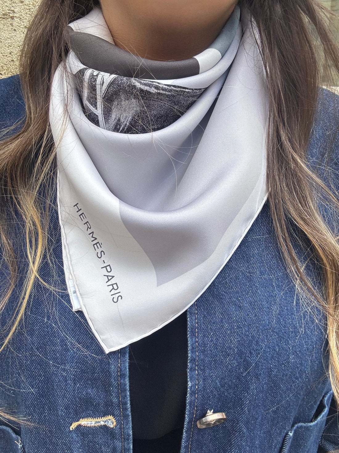 Hermès - Carré 90 en soie « La Serpentine »