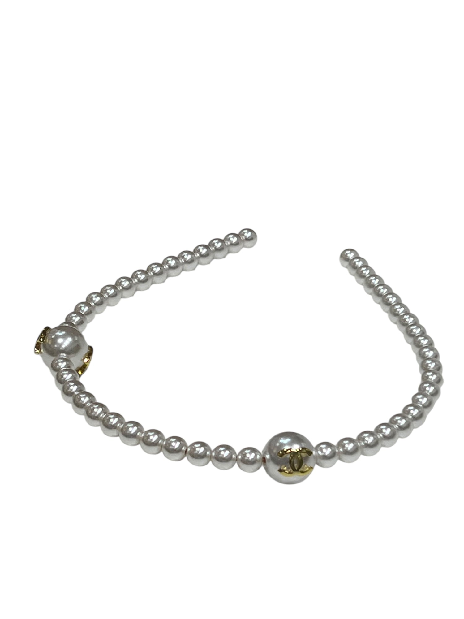 Chanel - Pearl Headband