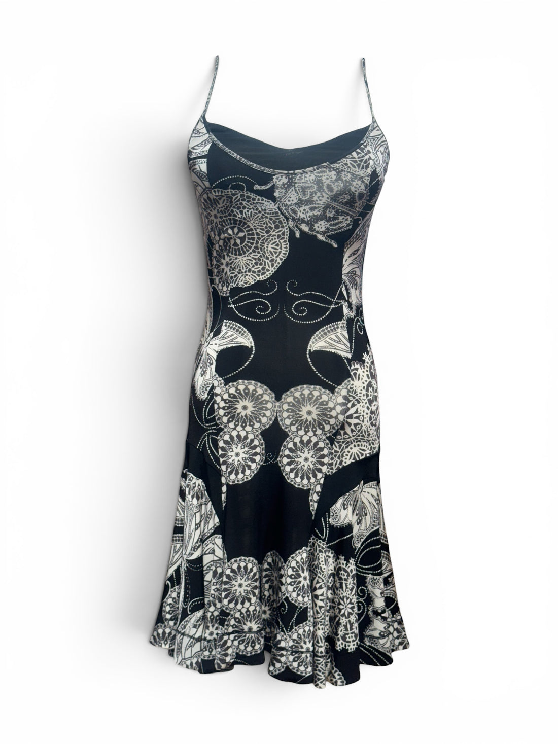 Roberto Cavalli – Kleid mit Bolero, italienische Größe 40