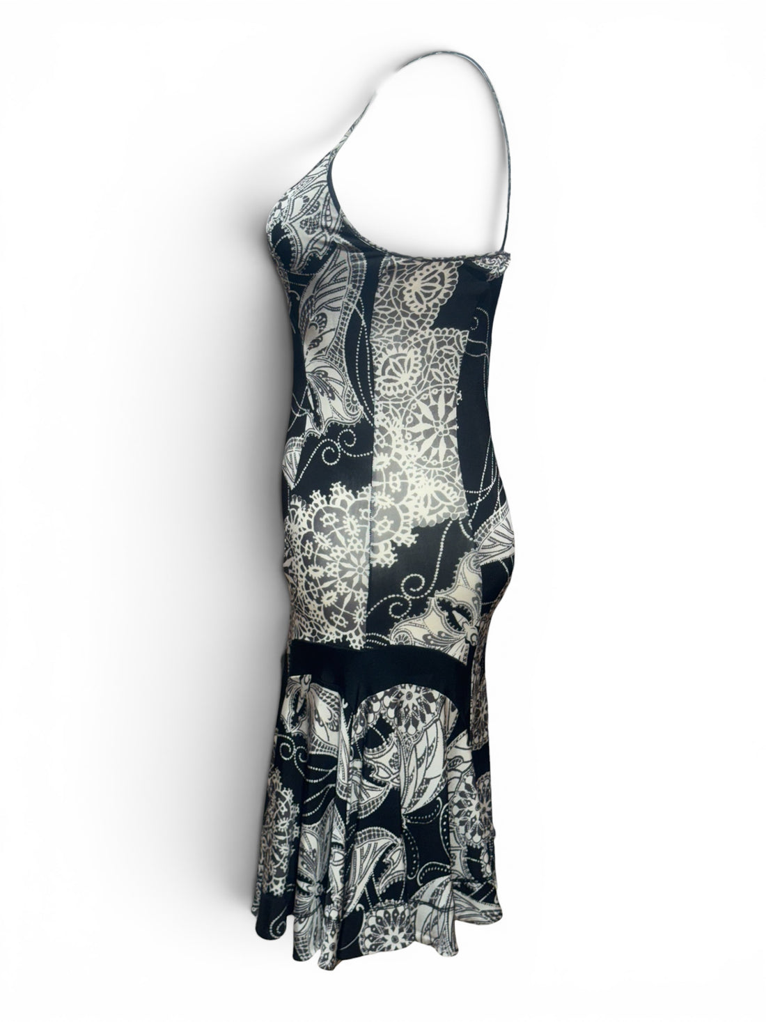 Roberto Cavalli – Kleid mit Bolero, italienische Größe 40