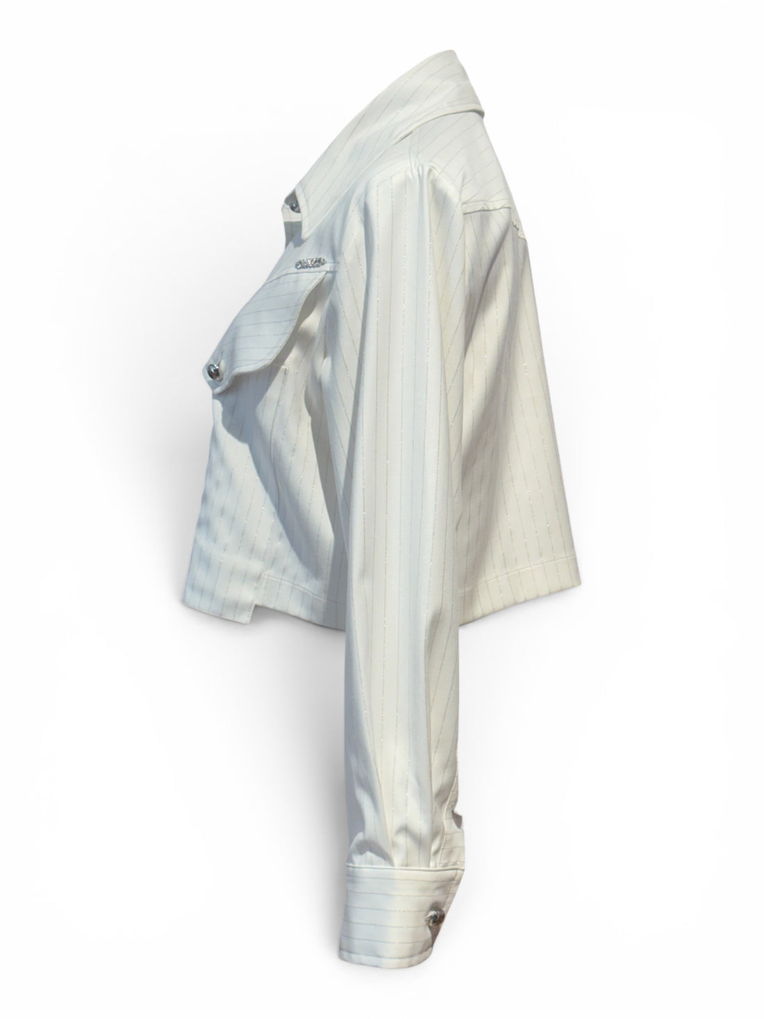 Sahoco - Veste courte blanche à paillette TM