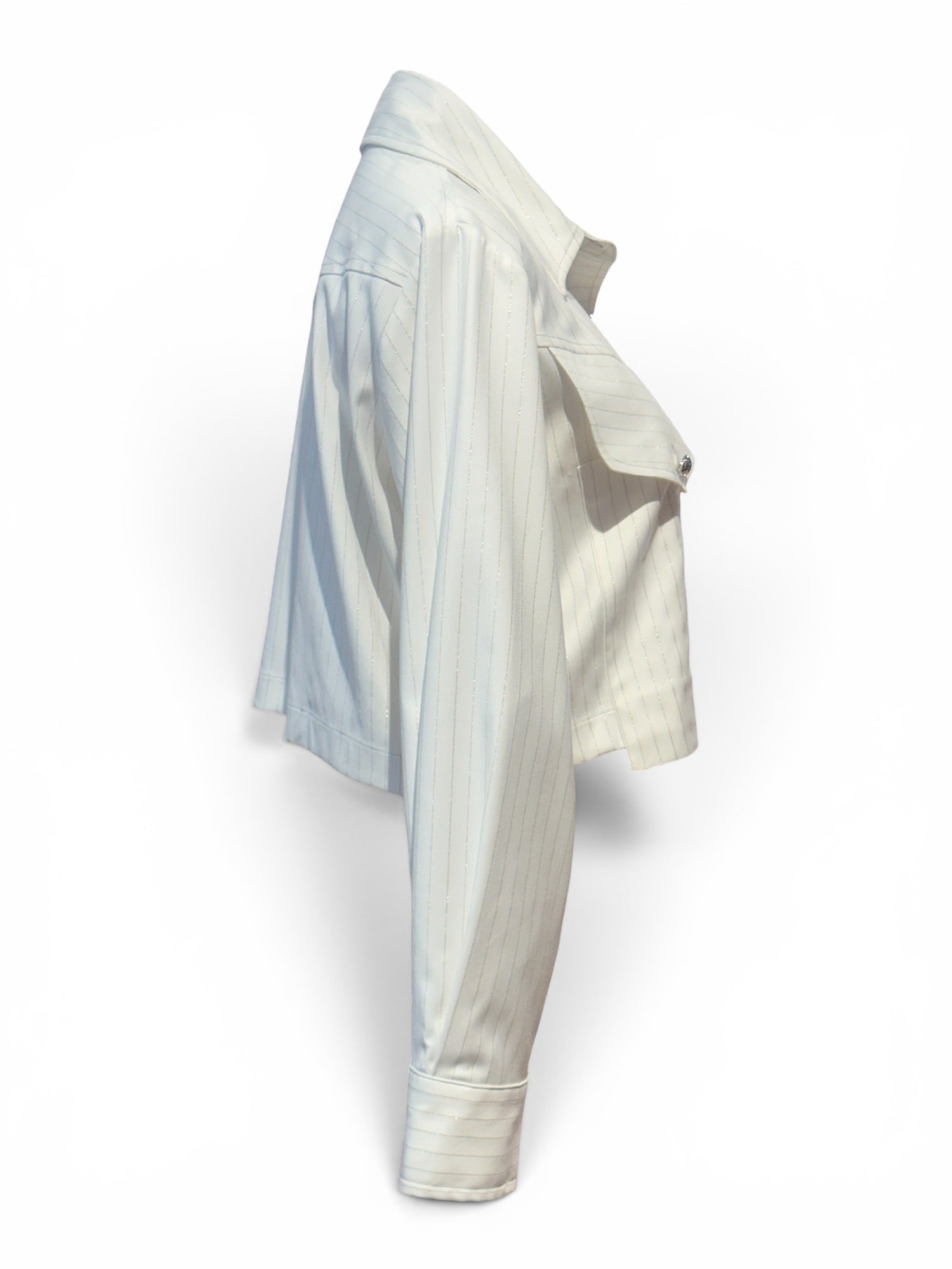 Sahoco - Veste courte blanche à paillette TM