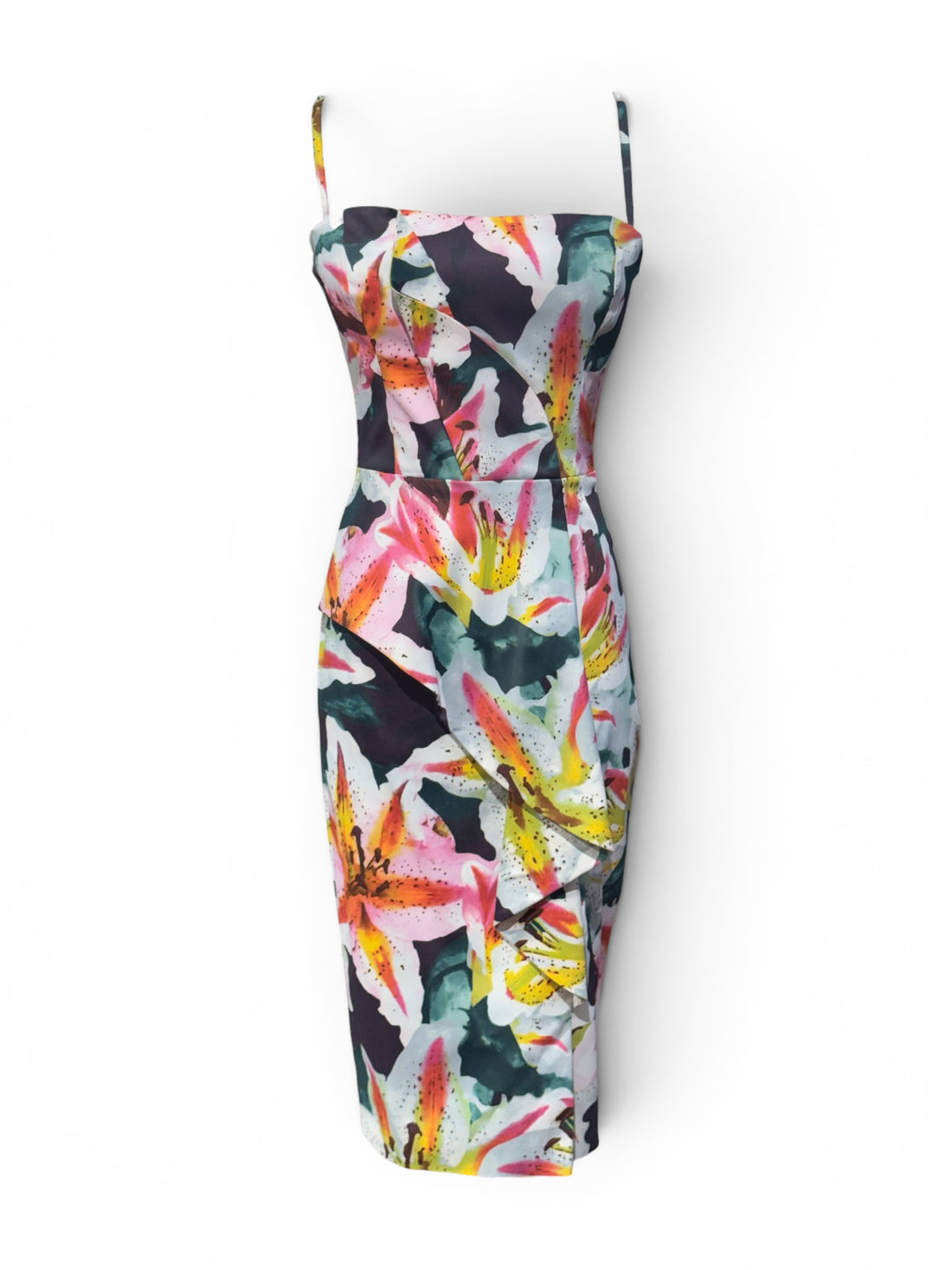 Karen Millen – Lilienkleid, Größe 38
