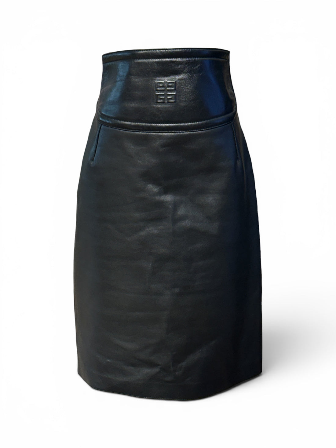 Givenchy – Lederrock, Größe 36