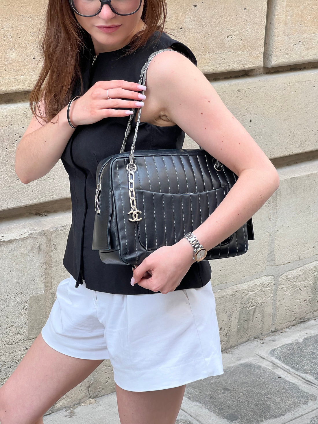 Chanel – Mademoiselle Caméra in Schwarz