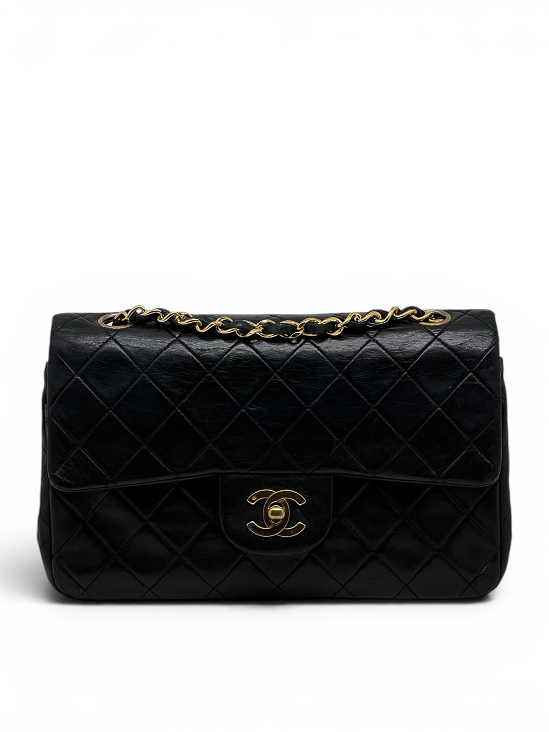 Chanel - Sac Timeless 23 11.12 double flap cuir d'agneau