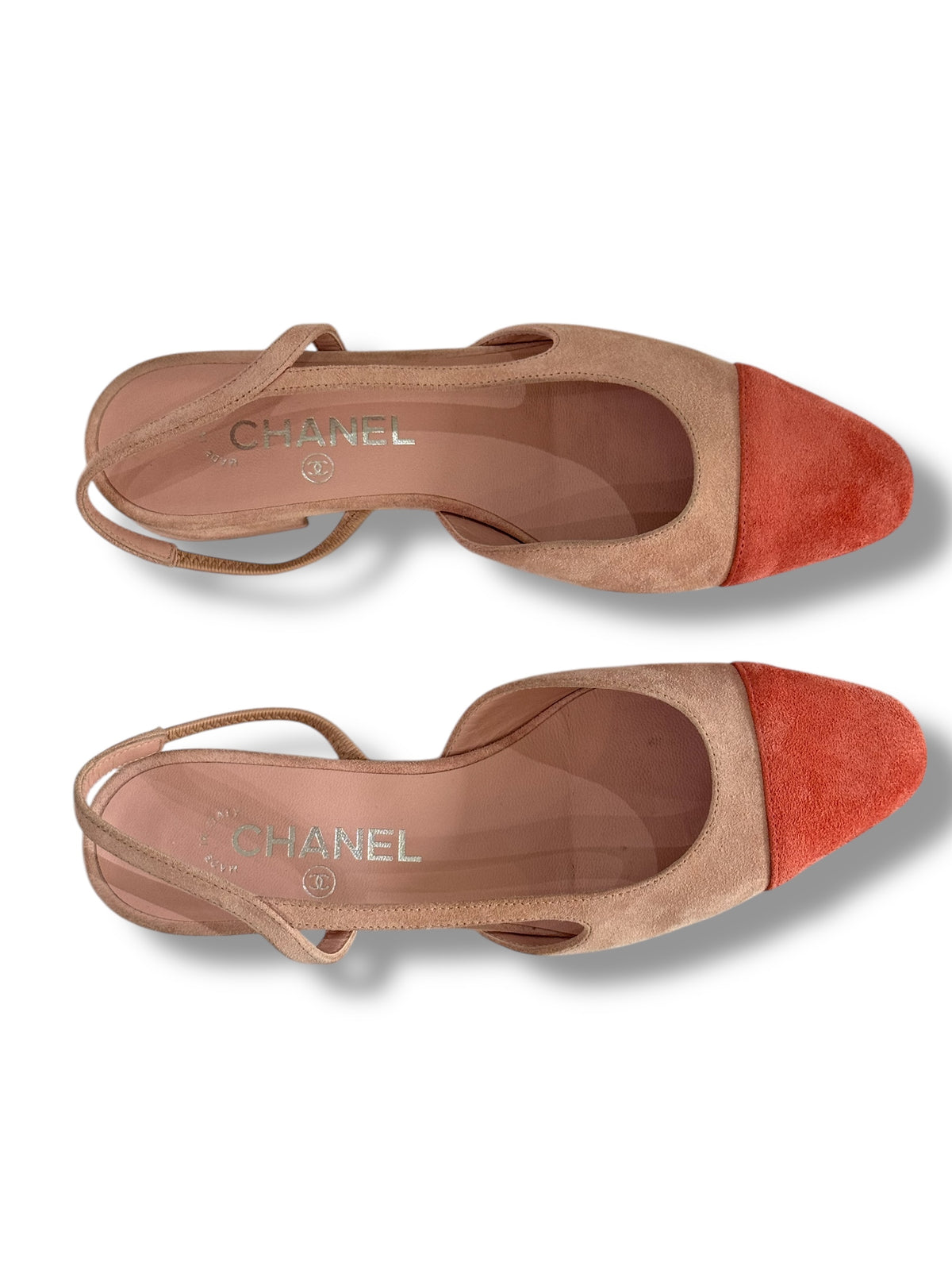 Chanel - Slingback plates t.37