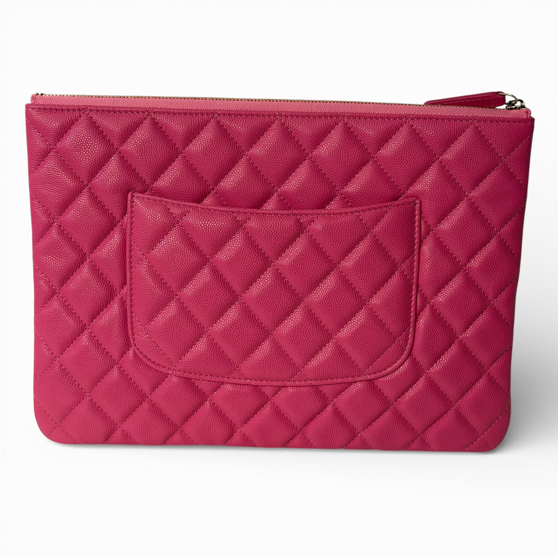 Chanel - Pochette Cuir Caviar Rose | Les Folies d’Eugénie