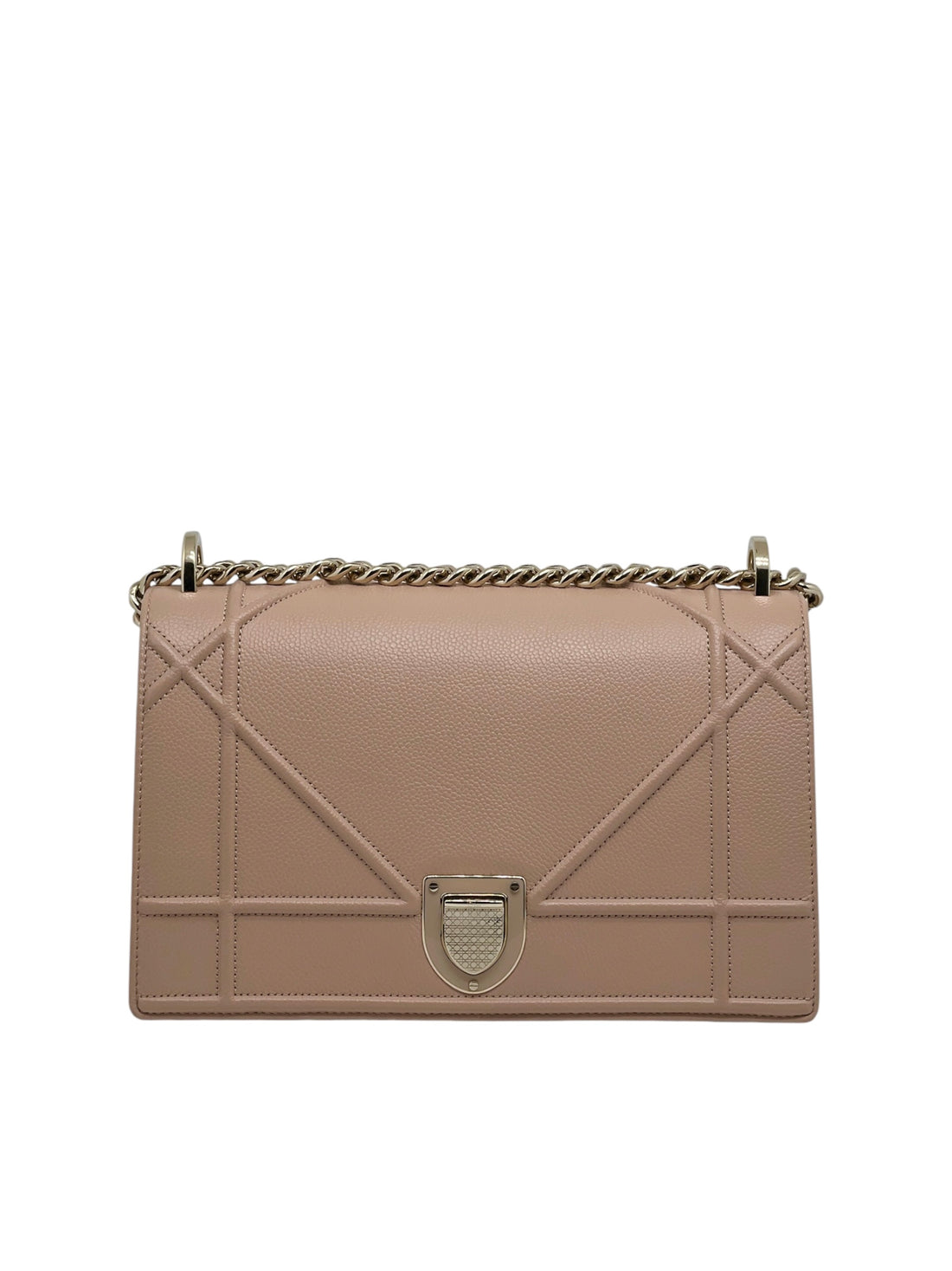 Christian Dior – Diorama-Cocktailtasche aus rosafarbenem Leder