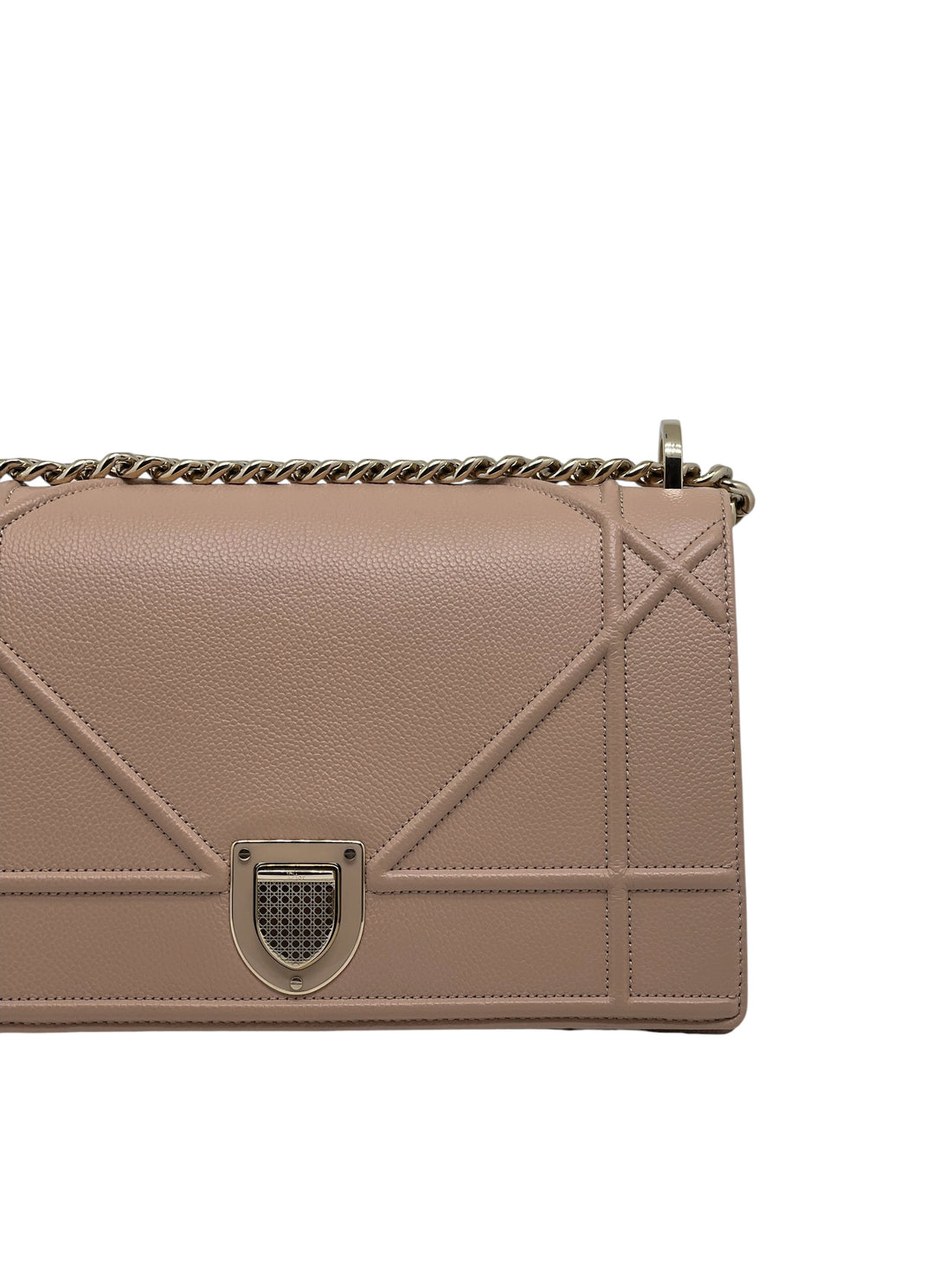 Christian Dior – Diorama-Cocktailtasche aus rosafarbenem Leder